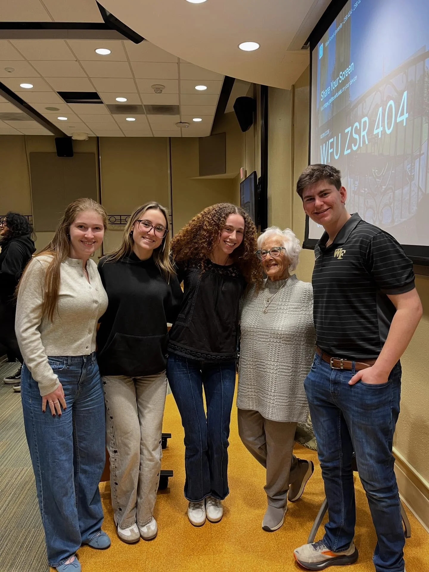 We had the incredible honor of welcoming 100 years young Holocaust survivor Margot Lobree for an unforgettable and powerful evening. Her courage, resilience, and commitment to sharing her story left a lasting impact on everyone in the room. 

Thank y