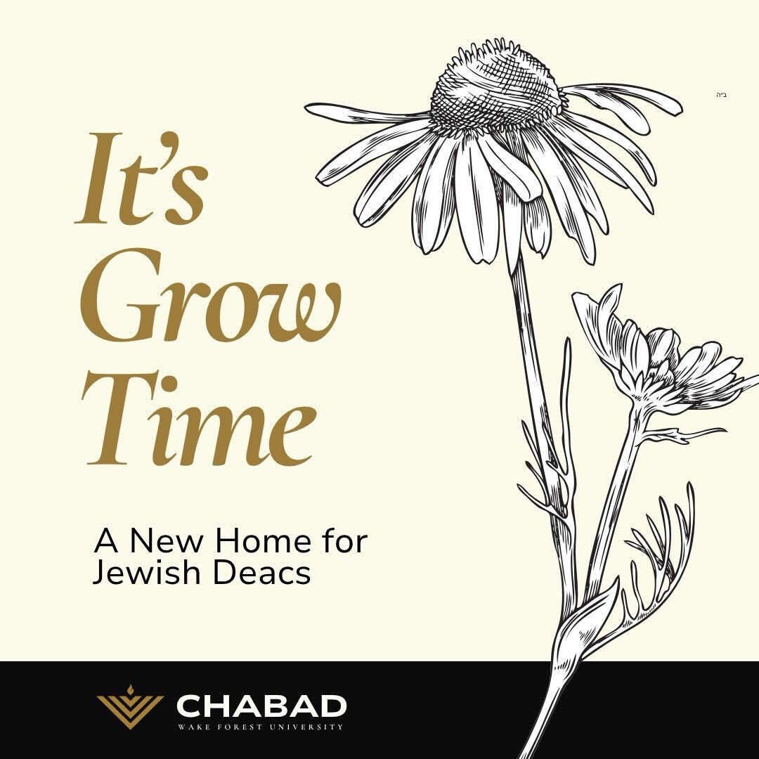 The Jewish Deac community is about to take a historic step forward! 🏡💛🖤

Wake Forest is home to a proud, vibrant Jewish community. But while our community has grown, our space hasn&rsquo;t. We&rsquo;re bursting at the seams!

After months of searc