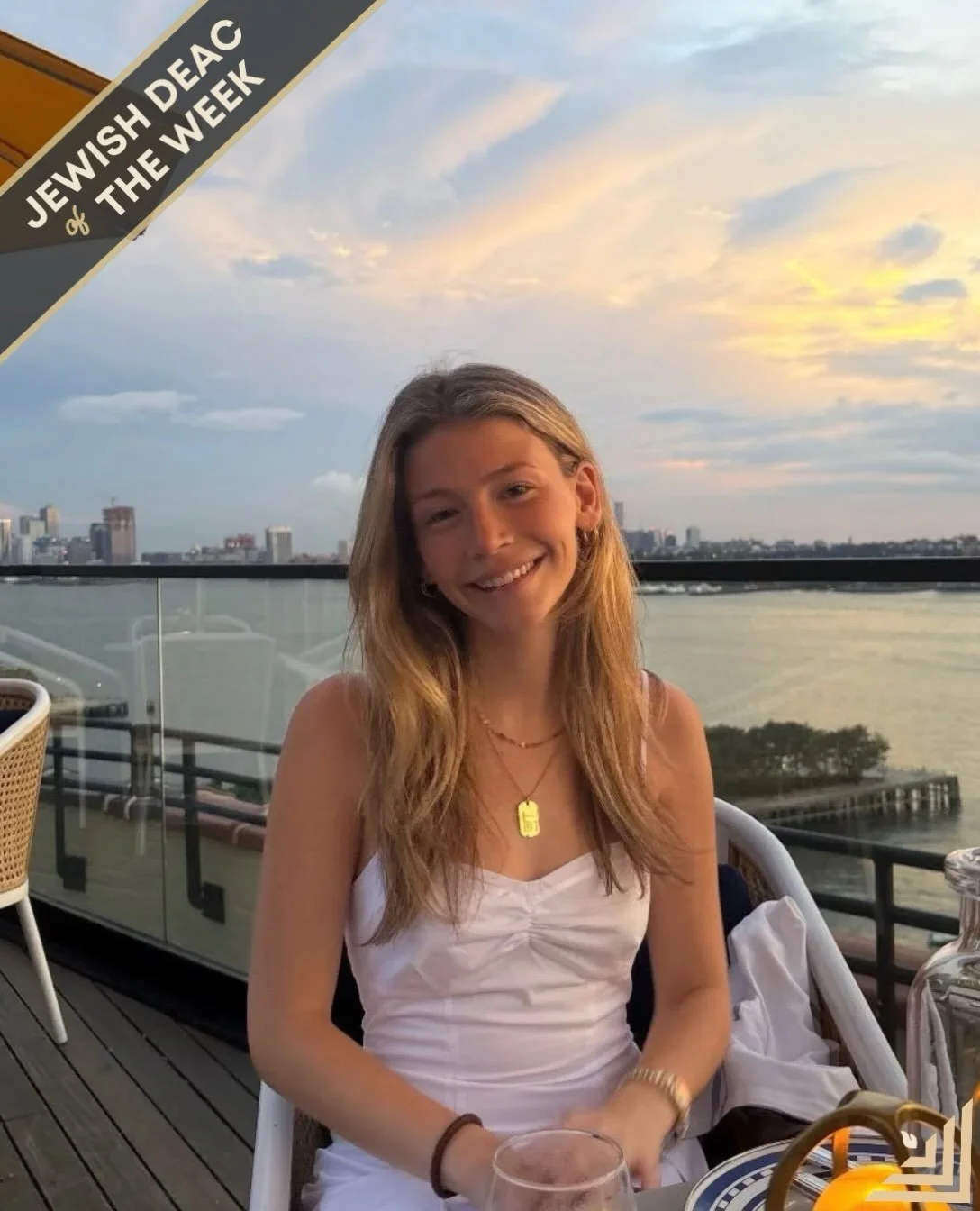 Mazel Tov to this week&rsquo;s Jewish Deac&hellip; Luka Janovic!!

Hometown: NYC
Class of 2027
Major: psychology
Favorite Jewish holiday: Hanukkah

What is a fun fact about yourself?
I&rsquo;m a 5th generation New Yorker

What are three items on your