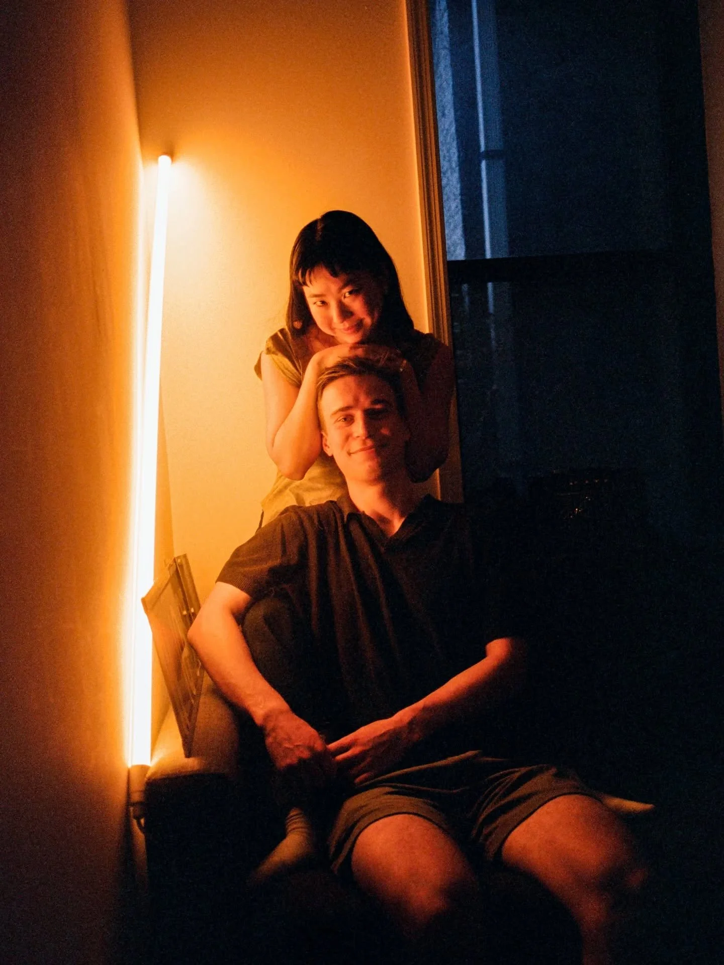 Katie + Jason 🕯️❤️ #35mm