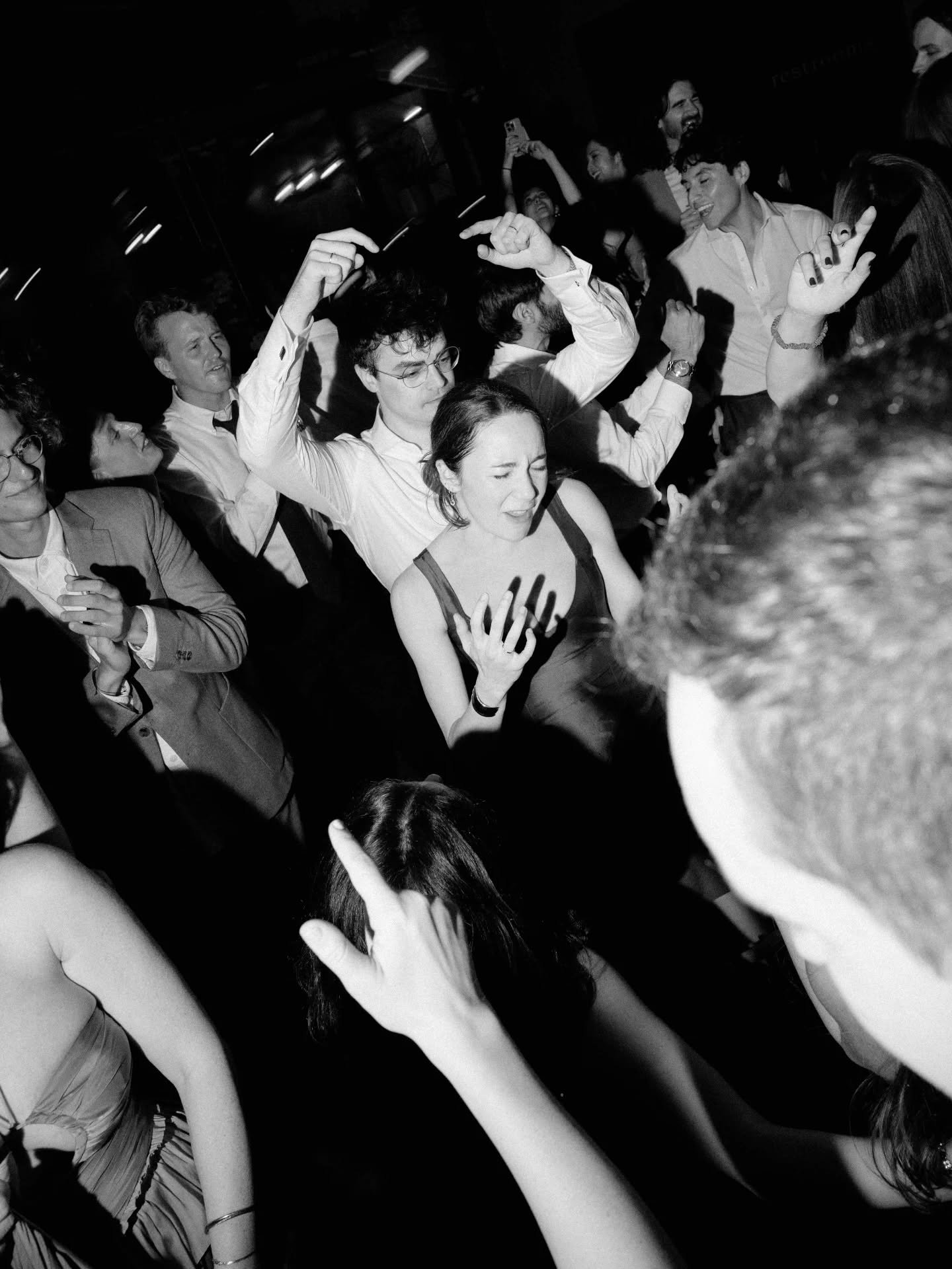 Grace + Steven ❤️🪩 What a party!! #ruleofthirdswedding #35mm