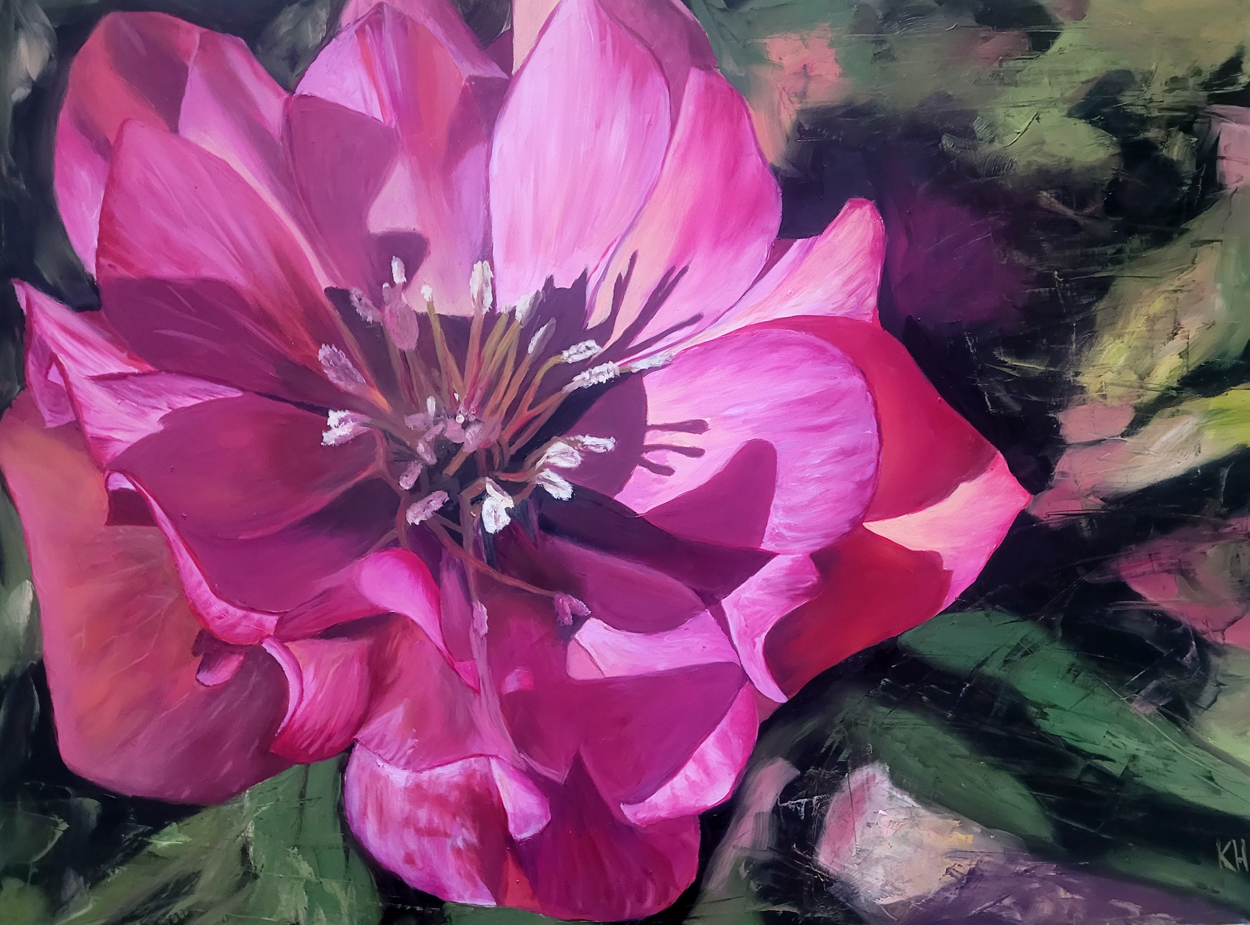 ISU Hub Hellebore
18x24 Oil on Board