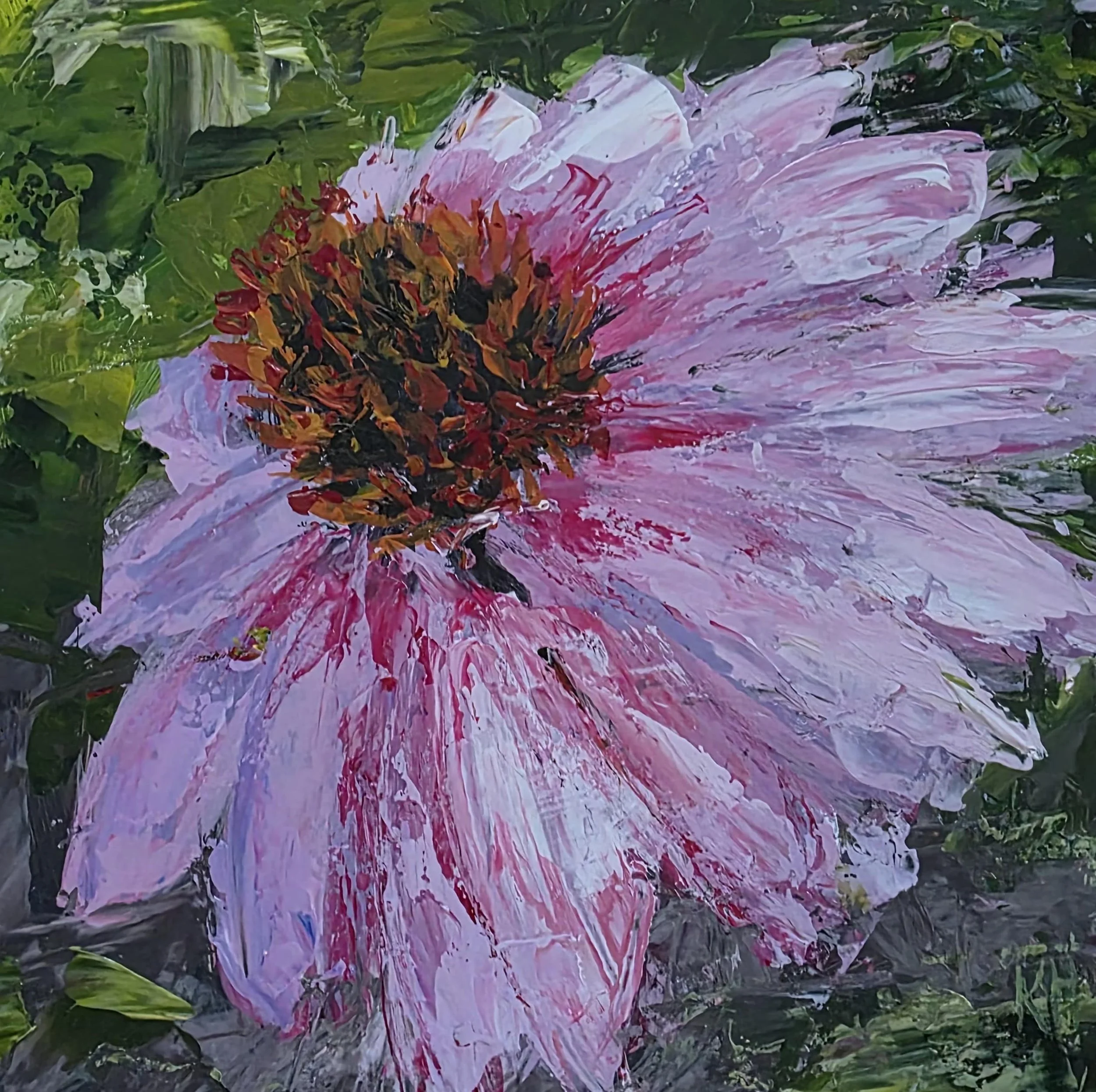 Coneflower
12x12 Acrylic on Board