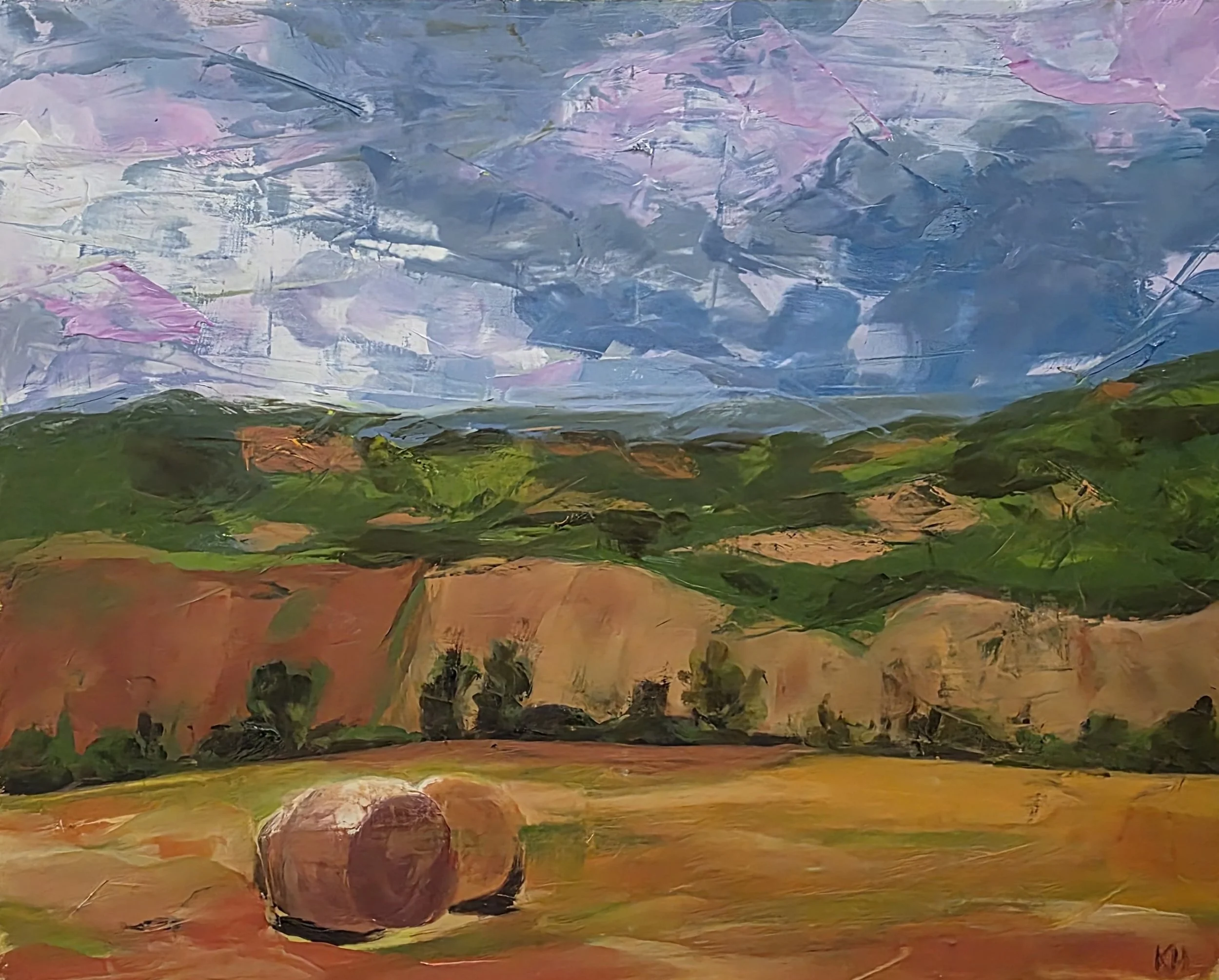 Fields of Maranello, Italy
8x10 Oil on Board