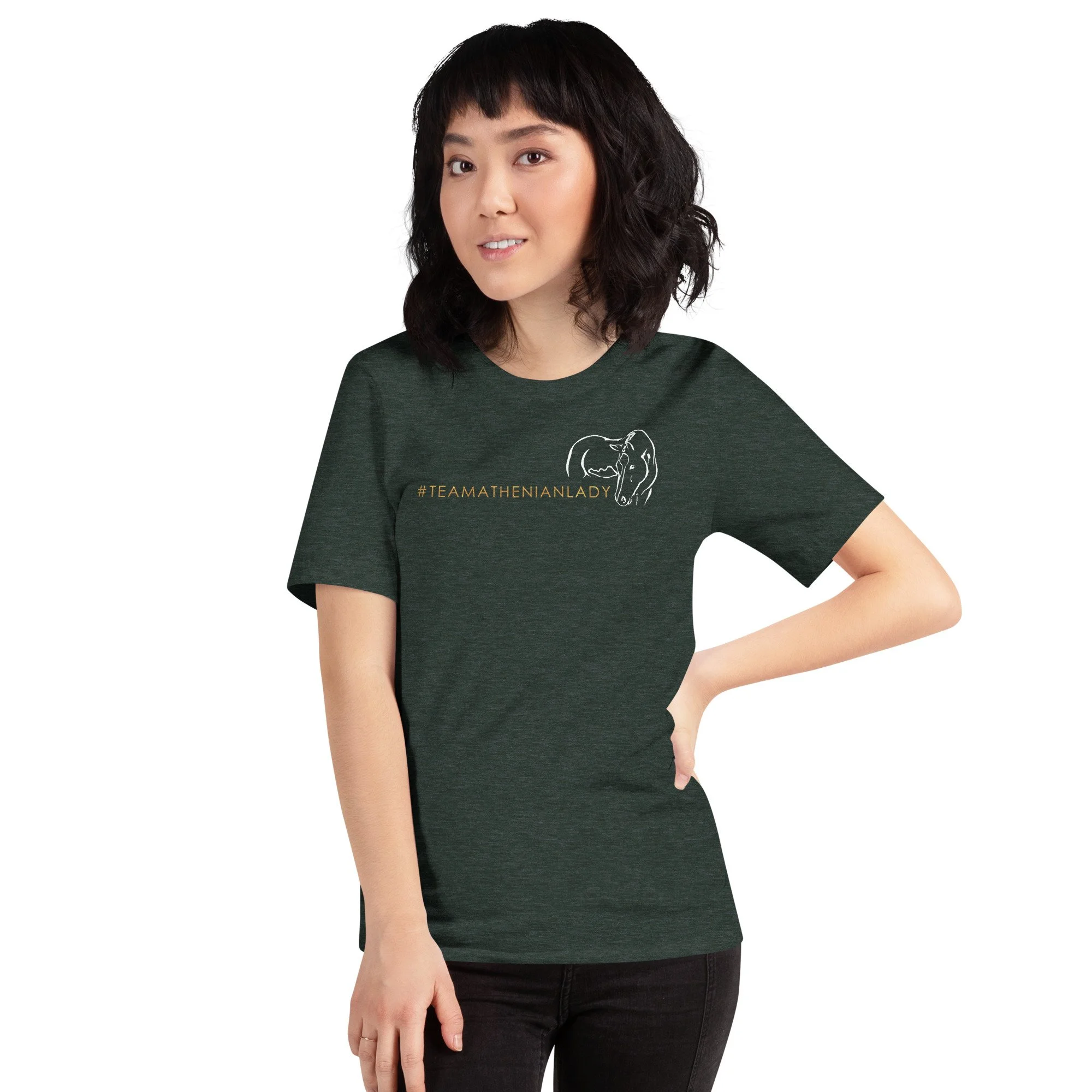 unisex-staple-t-shirt-heather-forest-front-65424e50e3e39.jpg