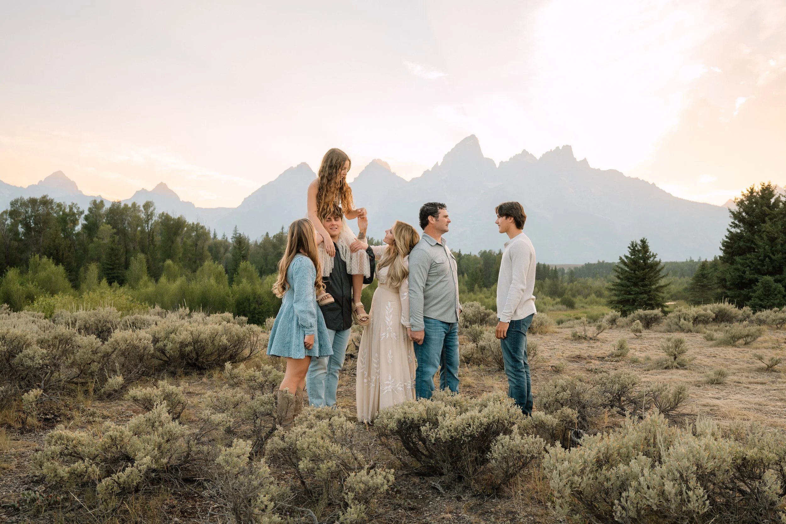 family photography in jackson hole grand teton national park