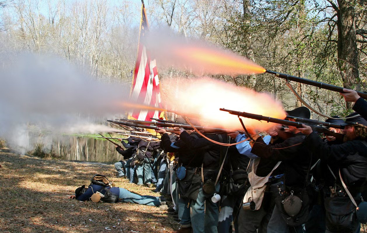 Battle of Natural Bridge Reenactment
