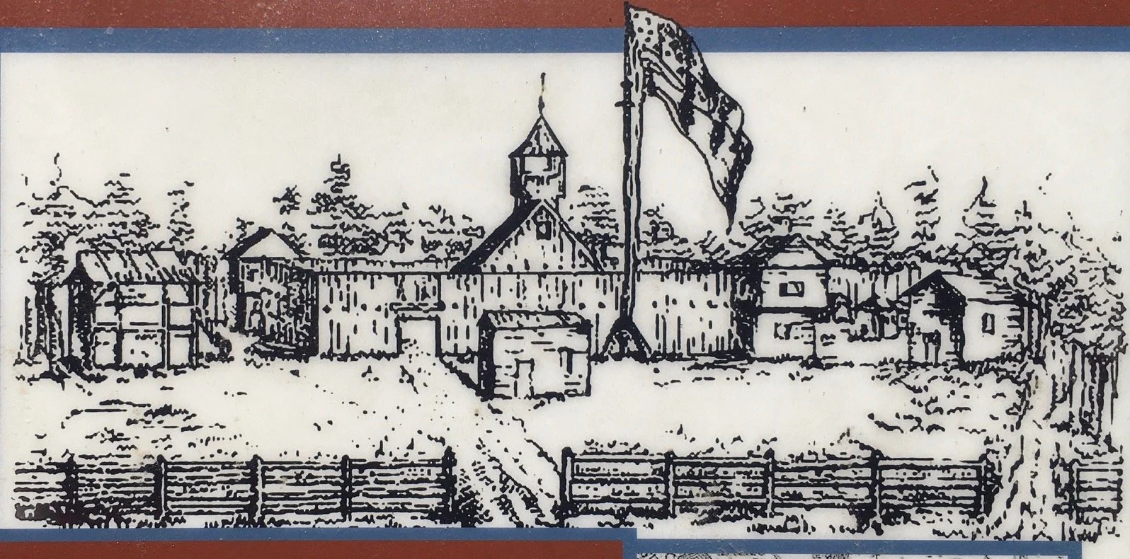 Illustration of Fort King
