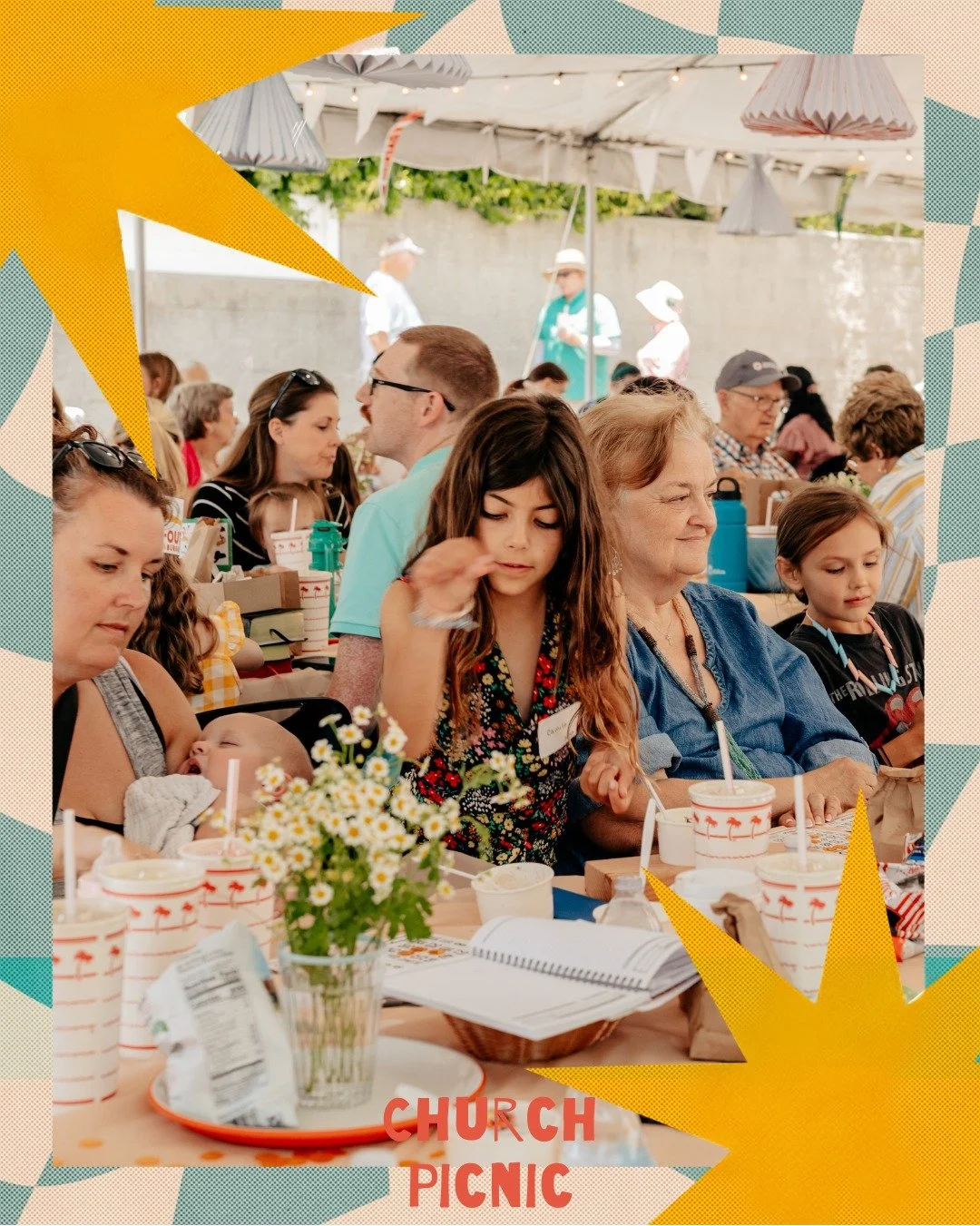 Join us for our Church Picnic this Sunday, July 12! 
.
.
Stick around after service from 11:30am-2pm for lunch, Mister Softee ice cream, Bingo, bounce houses, and fun for all ages! Visit the link in our bio to RSVP! 
.
.
#LivingOaksChurch