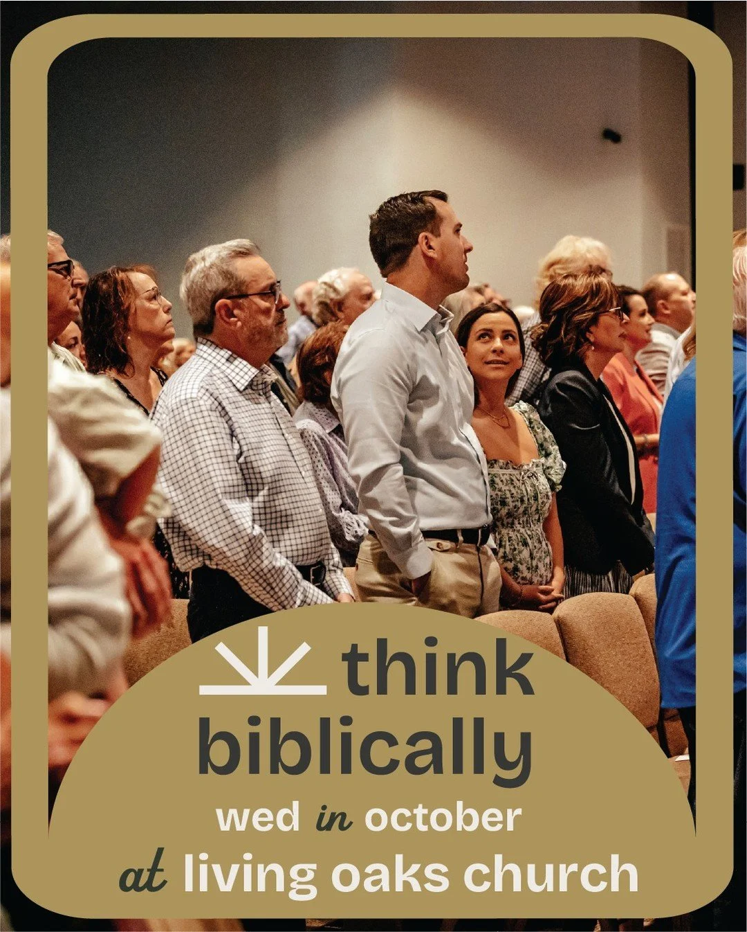 Think Biblically about the most relevant cultural topics of today. 
.
.
Join us Wednesdays in October for an apologetics series with speakers including Jon Noyes, Greg Koukl, Sean McDowell, and Alan Shlemon. Register on our website for $20 per sessio