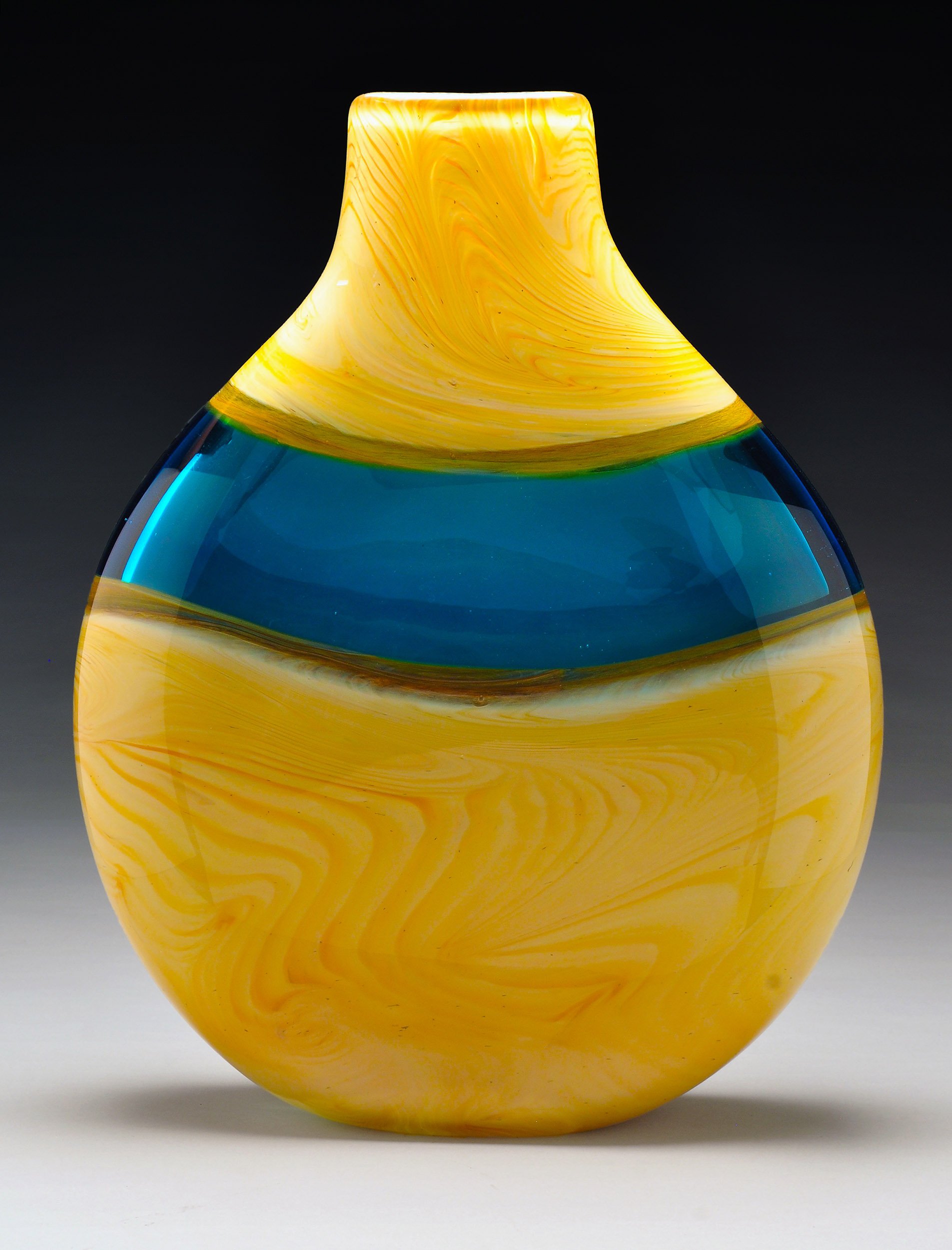 Delta Sunset, 18 X 15 X 3 inch, Glass
2015