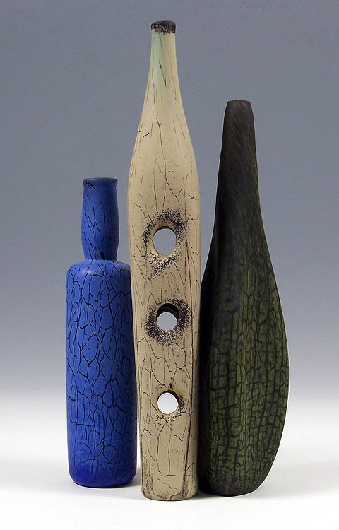 Archaic Vessels I, 14 X 7 X 3 inch, Glass, 2009