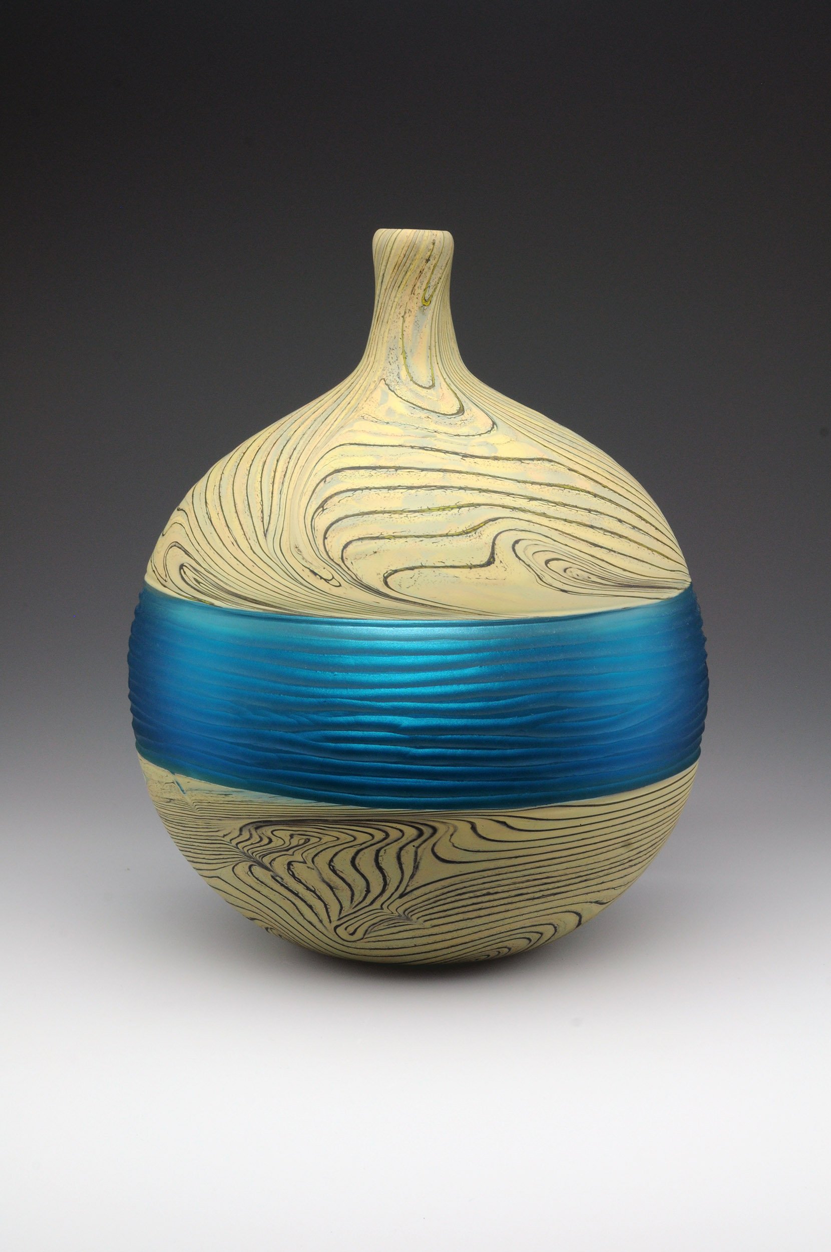 Calm, 10 X 8 X 8 inch, Glass, 2021