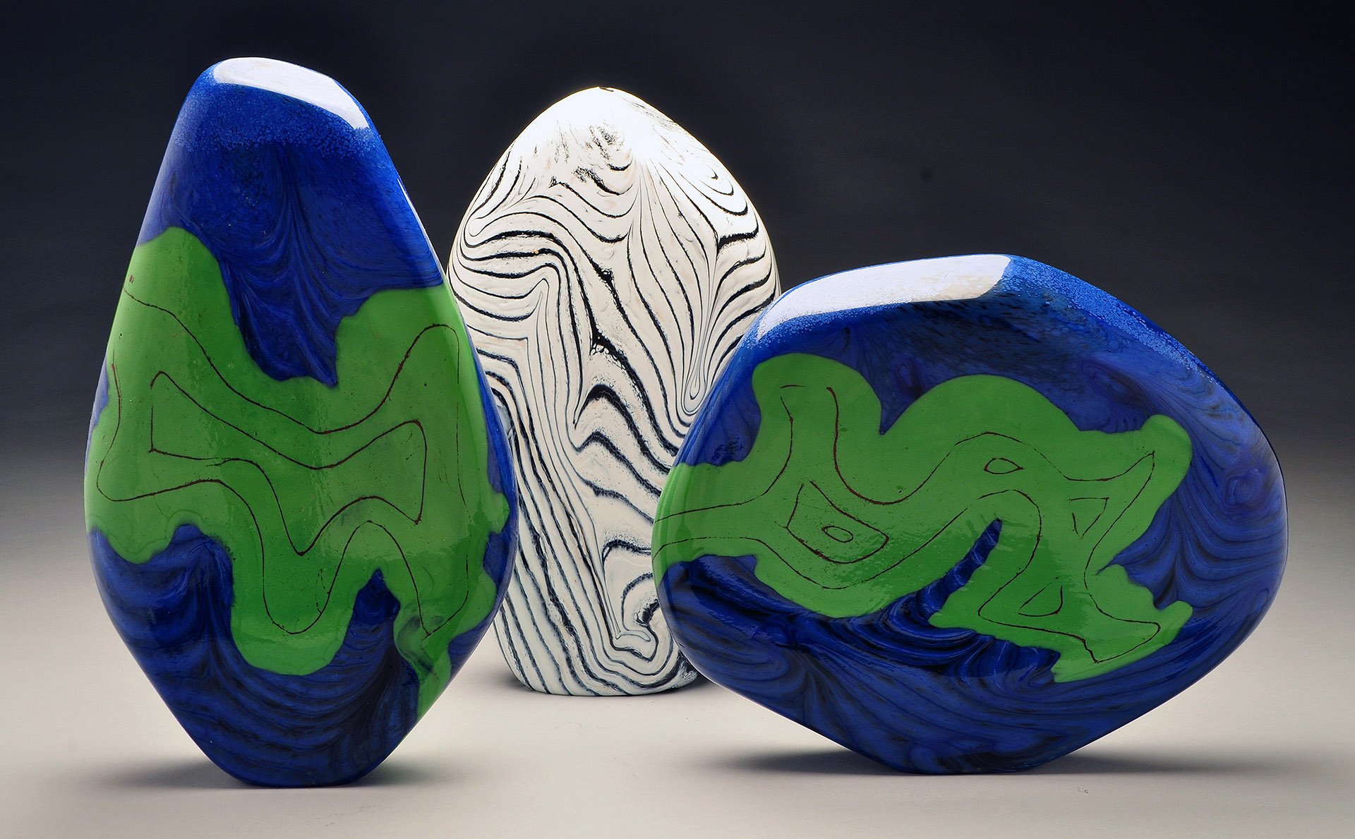 Personal Geographies, 13 x 20 x 8 inch, Glass, 2016