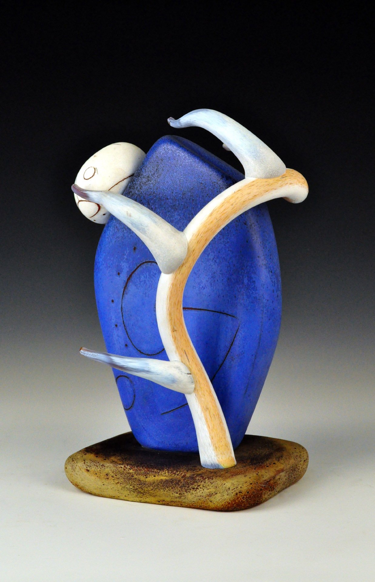 Standing Stone, 18 X 10 X 8 inch, Glass, 2011