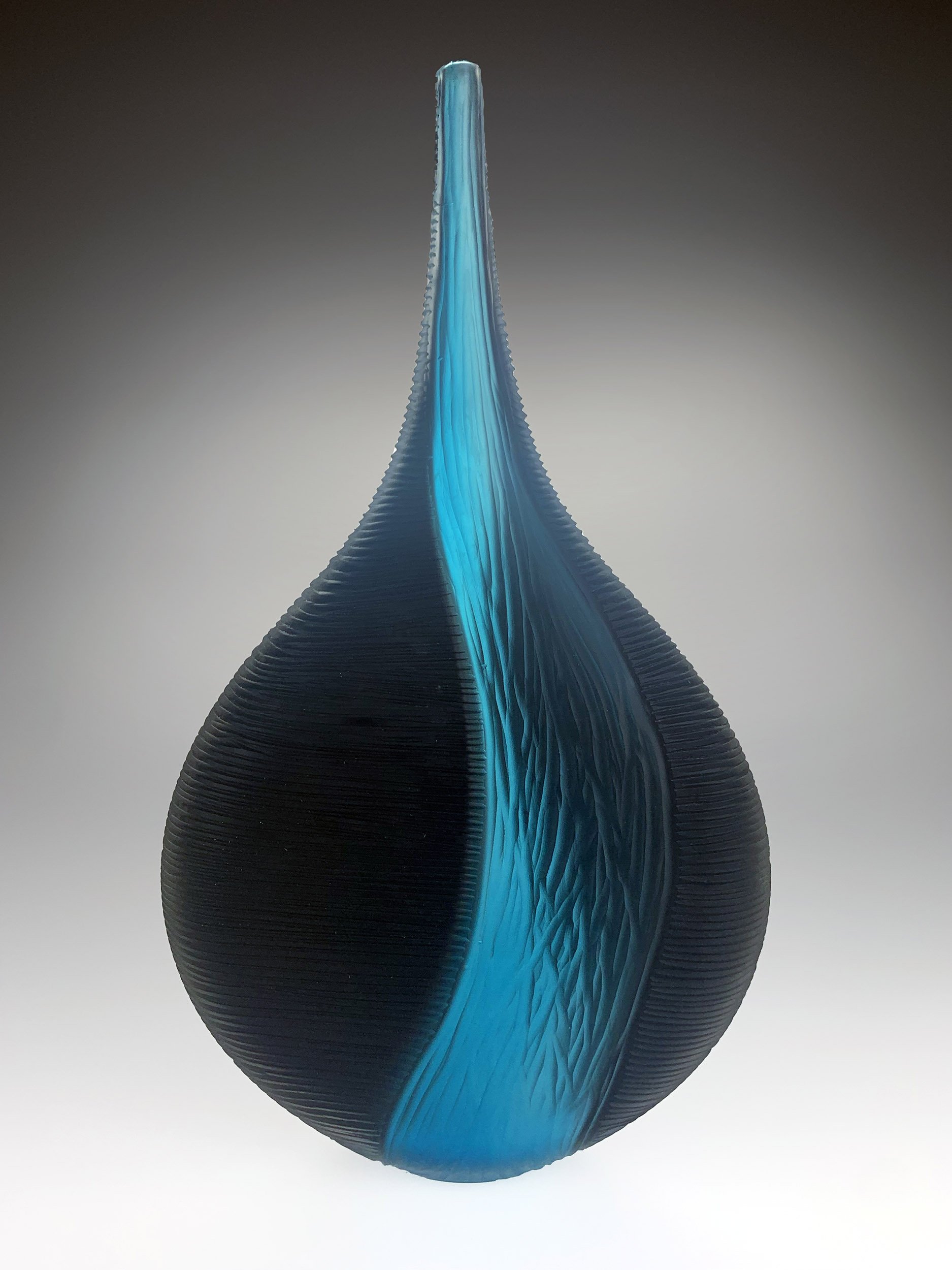 Silent Night, 18 X 10 X 3 inch, Glass, 2021