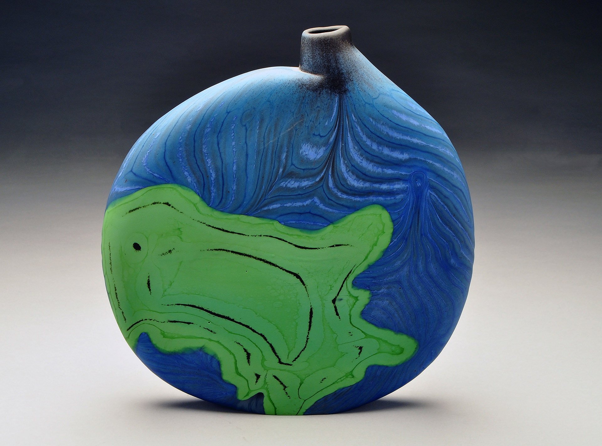 Pangea, 10 X 10 X 2 Inch, Glass, 2016