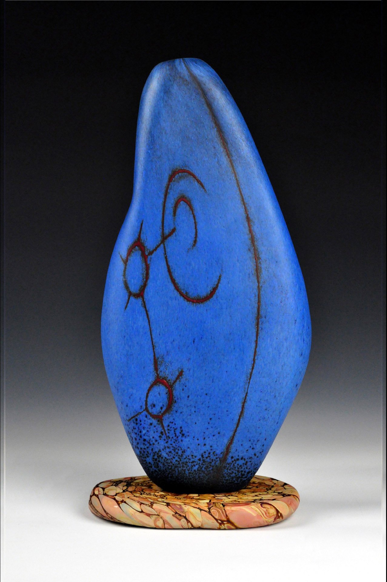Standing Stone, 18 X 8 X 7 inch, Glass, 2012