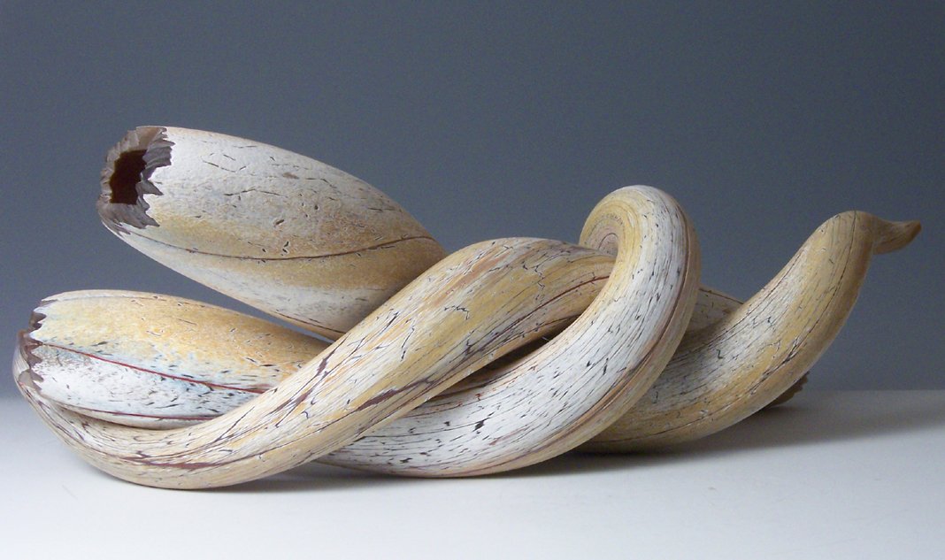 Entwined, 11 X 33 X 14 inch, Glass, 2009