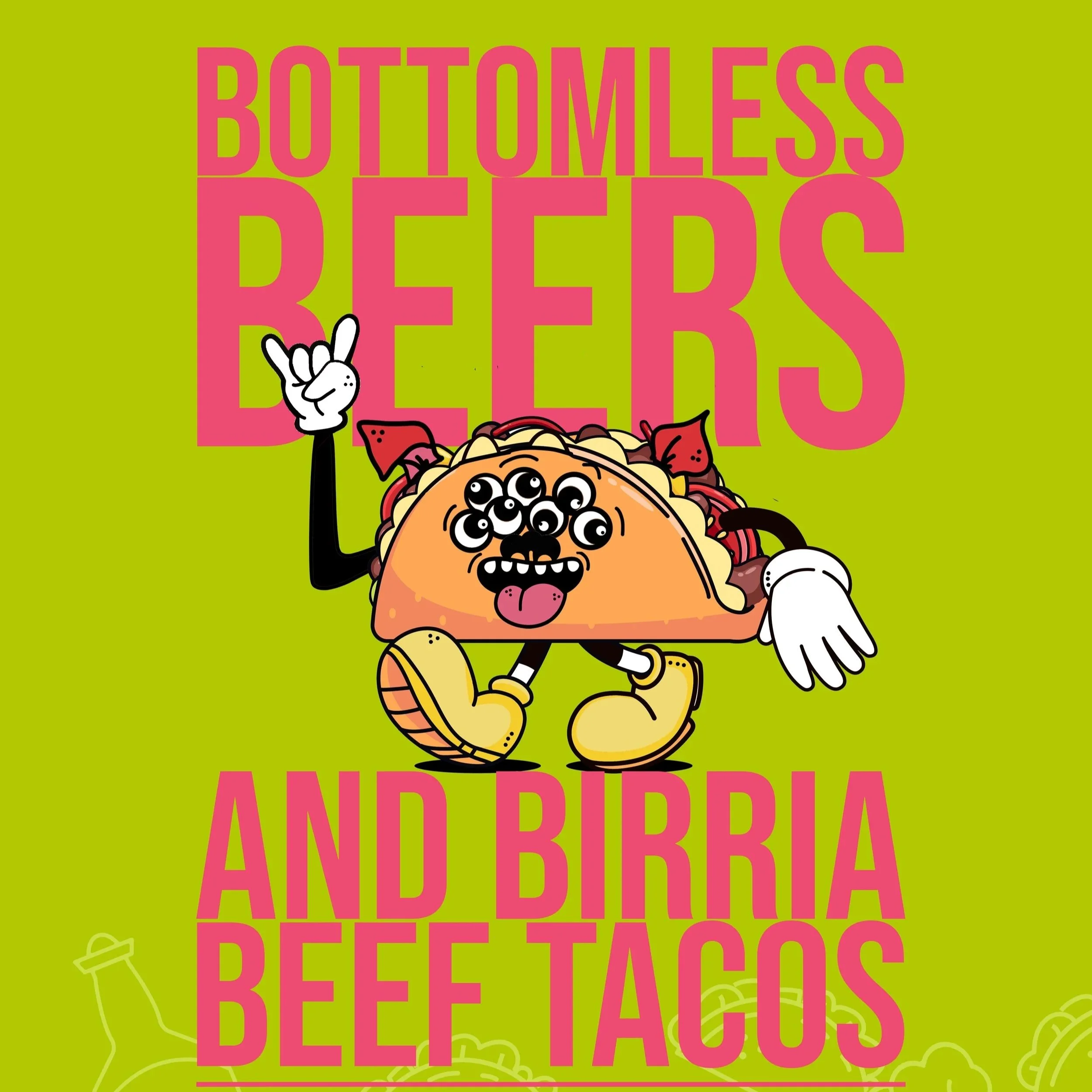 Bottomless Beers + Birria Beef