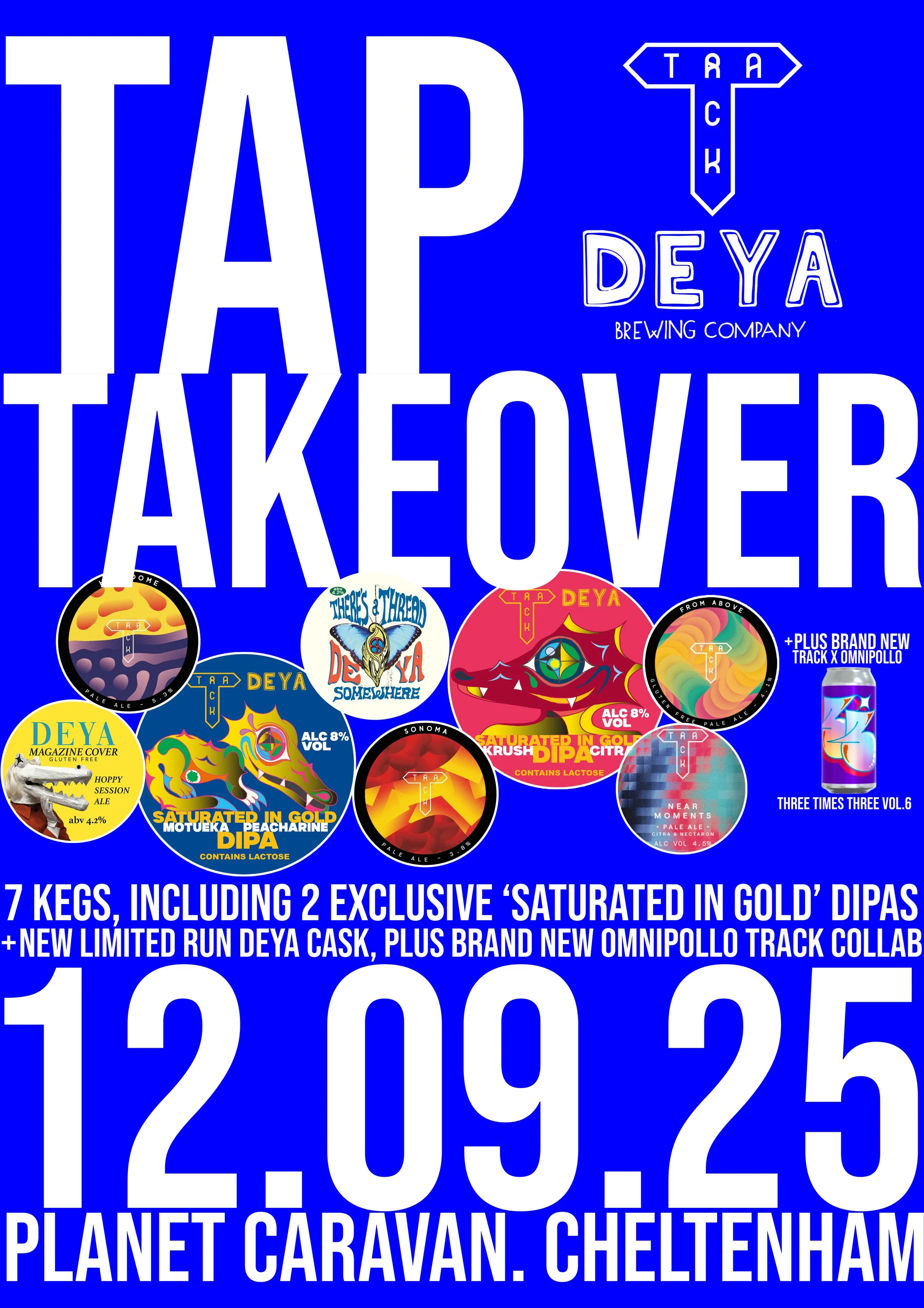 DEYA x Track Tap Takeover at Planet Caravan
