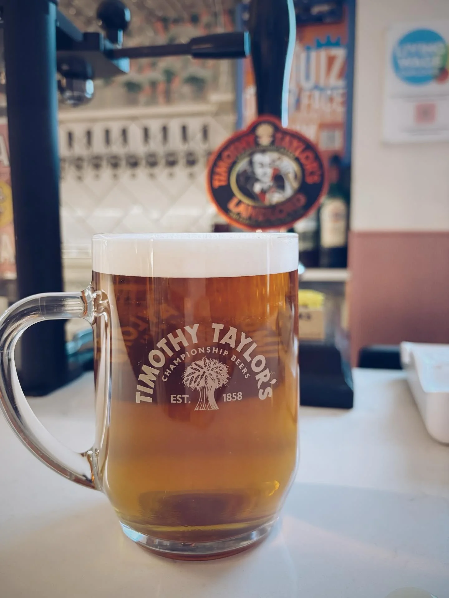 Landlord. I&rsquo;m my bar. I am so happy. It&rsquo;s &pound;4.35 a pint which is a nod to mine + Ben&rsquo;s history with Timmy&rsquo;s&hellip;

We first met 12 years ago in a pub in Notting Hill where we used to easily get through 10 firkins of Tim