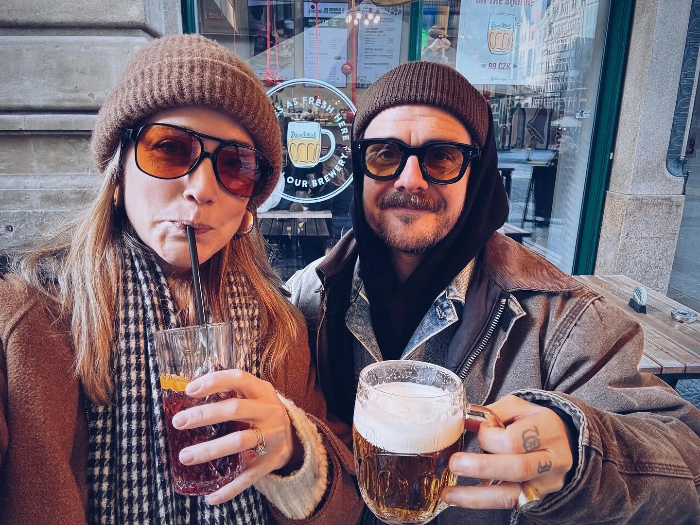 Birthday Greetings from Prague. Thought I should also post about plans for Planet Caravanuary (thanks Steve) but I drank Winter Negronis at midday and just woke up from a nap so the old brain isn&rsquo;t doing much braining currently&hellip;closed ti