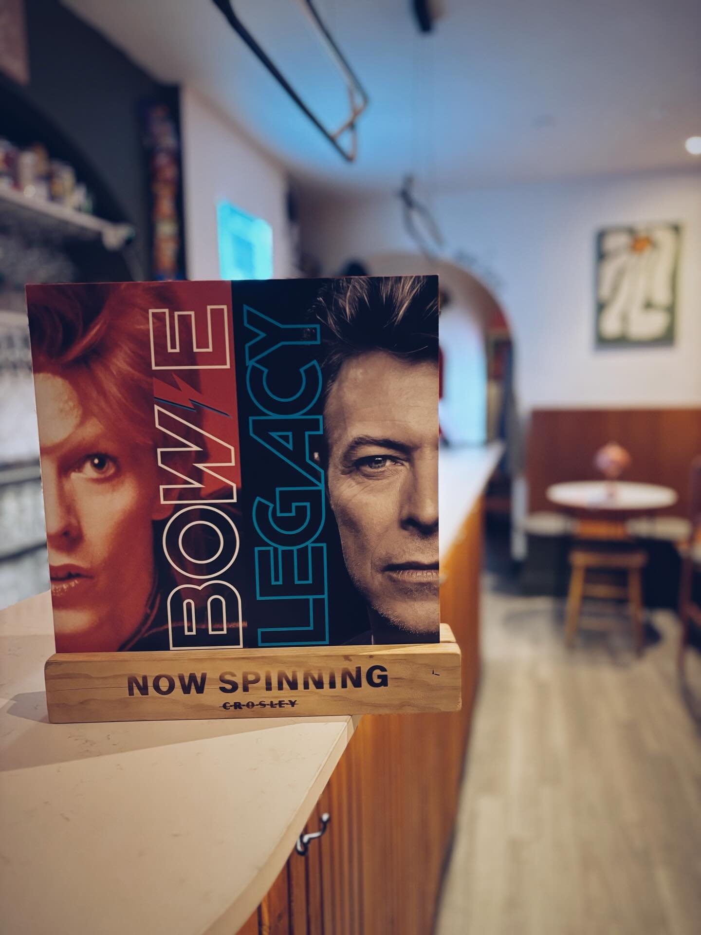 BOWIE vs IGGY tonight for Vinyl Night&hellip;every Tuesday we raid Bens collection and spin records all night&hellip;feel free to bring your own down or have a rootle through ours&hellip;