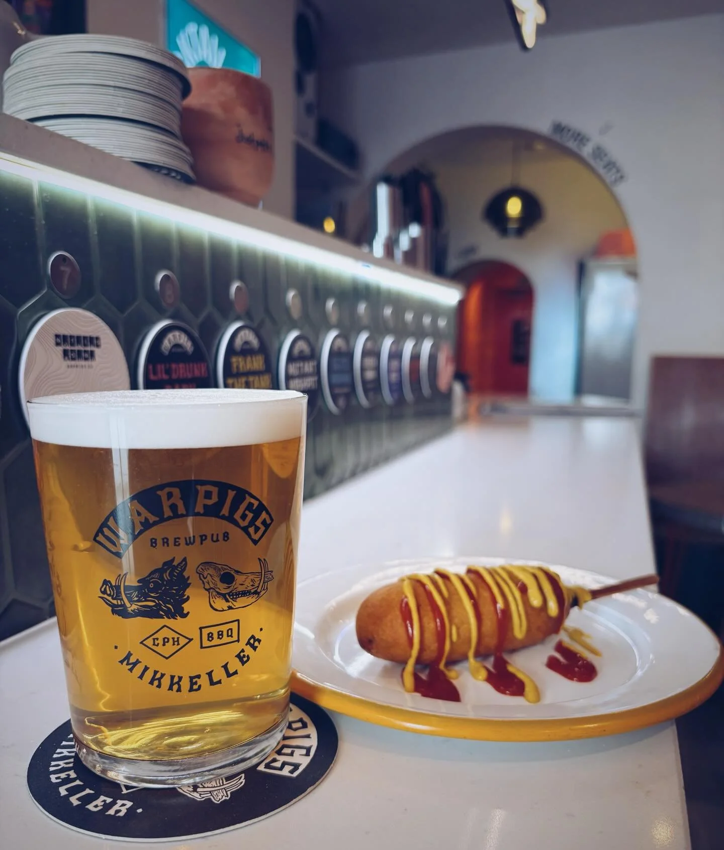 Today&rsquo;s the day. NINE @warpigs_brewpub_cph beers pouring RIGHT NOW. I am beyond happy. Come. Come now.