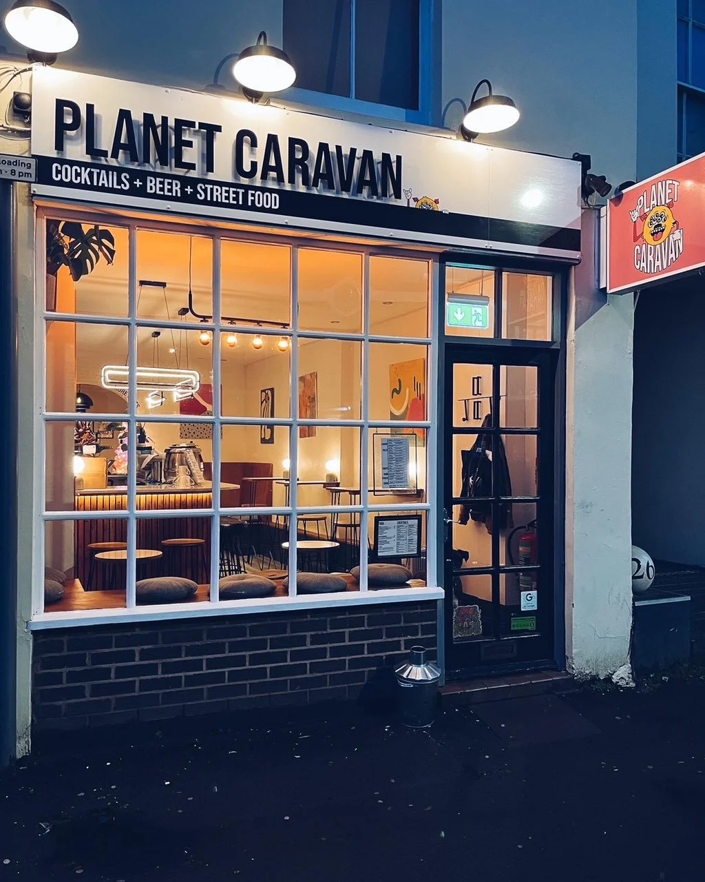 Private hire + Large bookings — Planet Caravan
