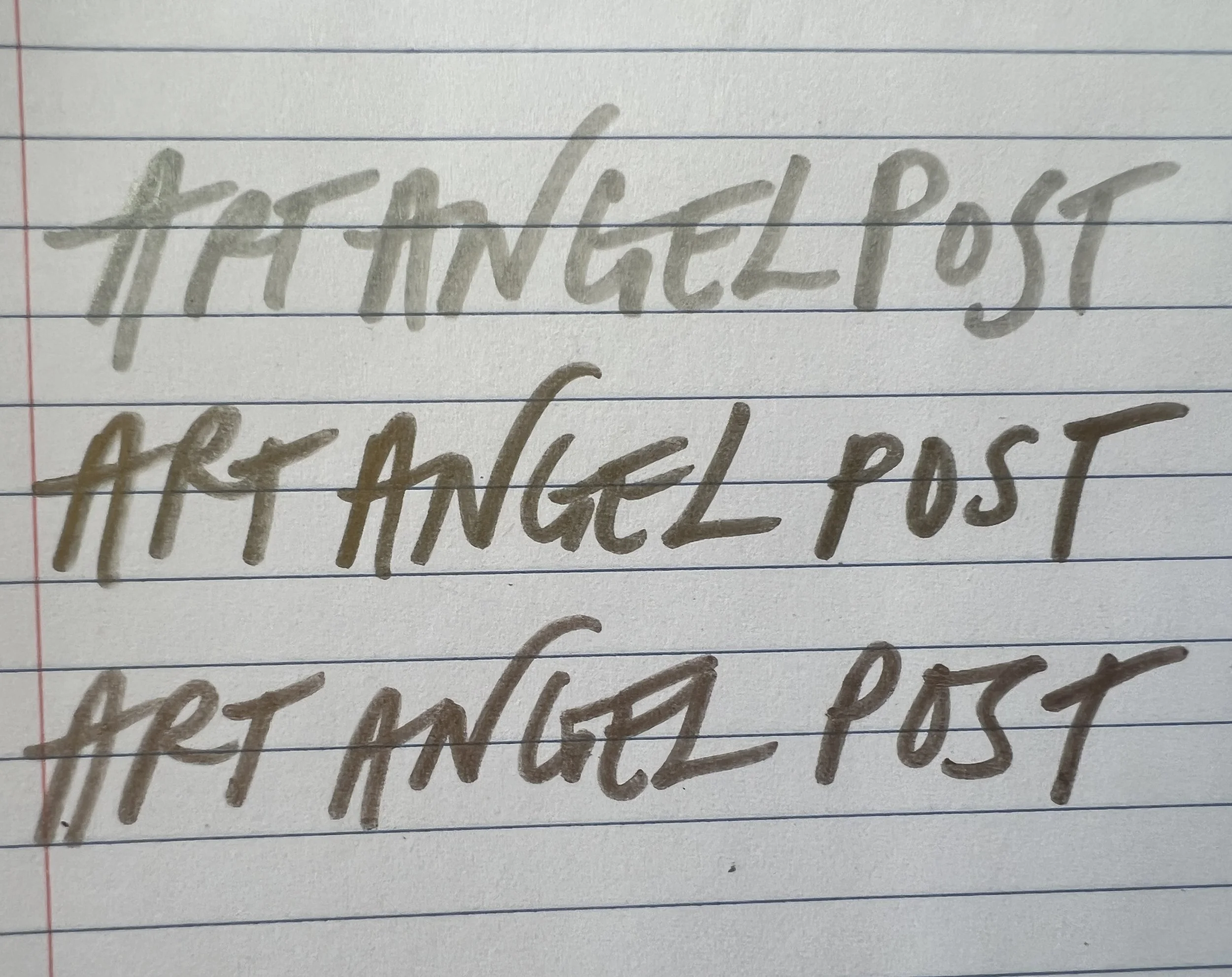 Art Angel Post