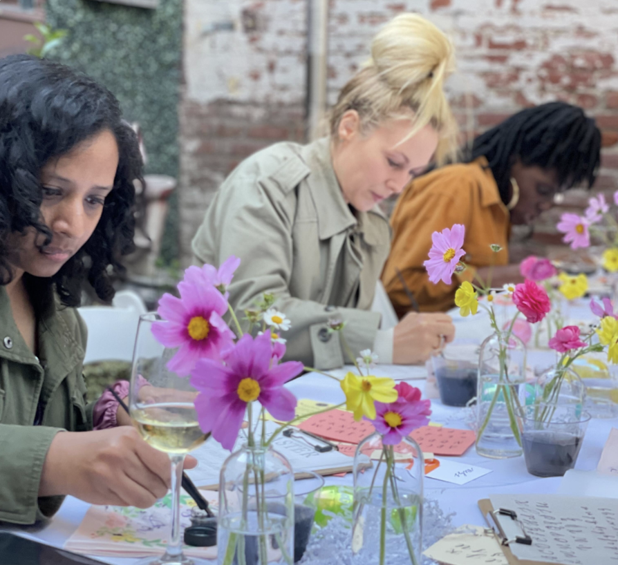 Calligraphy + Boochcraft