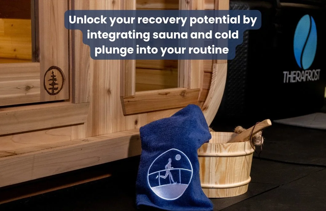 Recovery isn't just about taking a day off, it's about giving your body what it needs to come back stronger.

Sauna sessions can help you relax, improve circulation, and loosen up tired muscles, while cold plunges may help reduce soreness and leave y