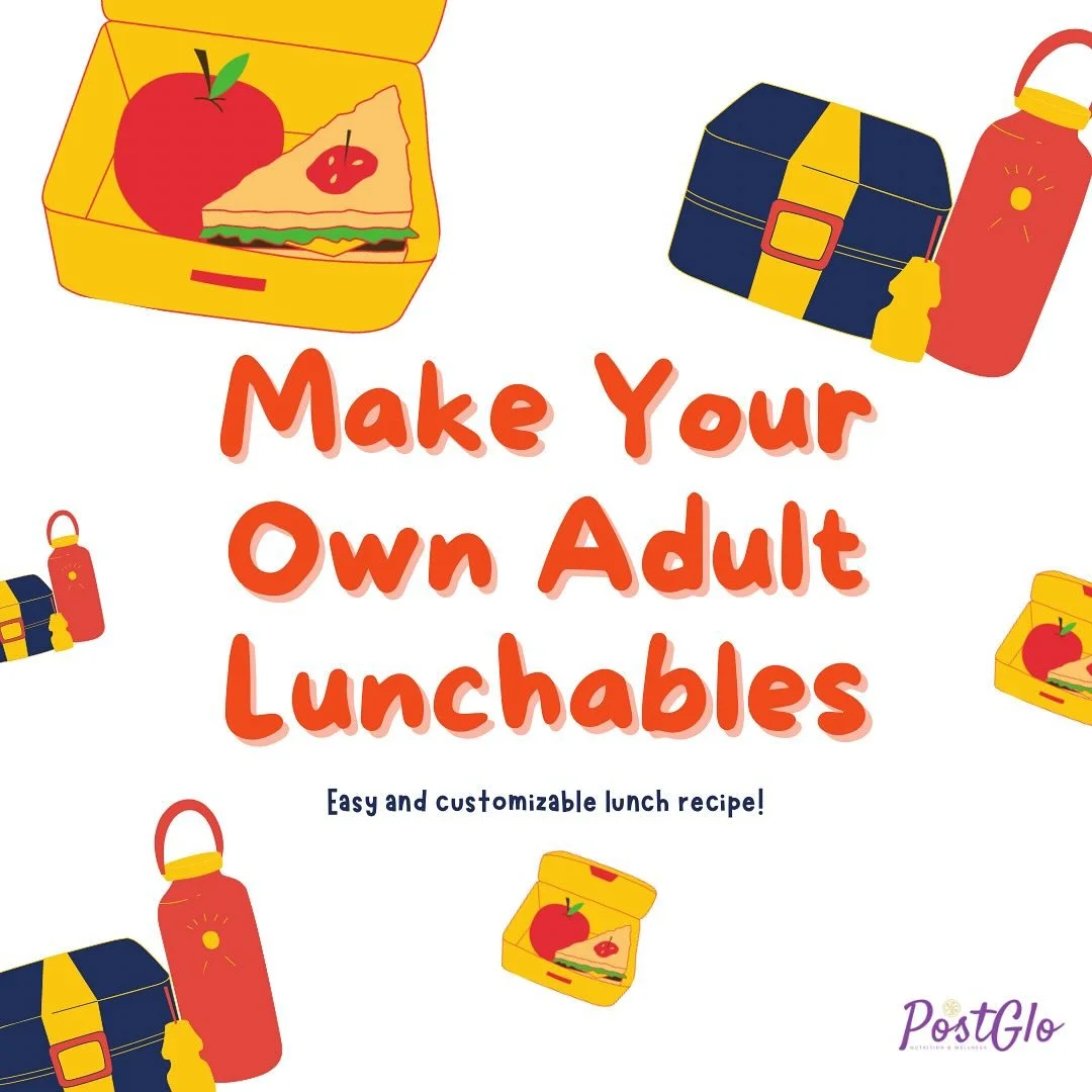 Building a balanced lunch doesn&rsquo;t have to be complicated. It can actually be fun 🤩 

What will you put in your adult lunchable? Tell us ⬇️ 

Xoxo
Alli &amp; Shan
.
.
.
#lunchables #easylunch #nutrition #health #busy