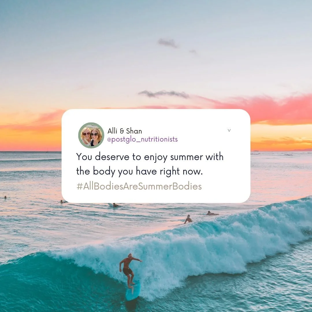 Don&rsquo;t let insecurities or the fear of judgement from other people stop you from living life to the fullest 👏🏻 🌟 

✨You don&rsquo;t have to wait until your body looks a certain way to revel in the summer fun. 

✨You&rsquo;re allowed to feel t