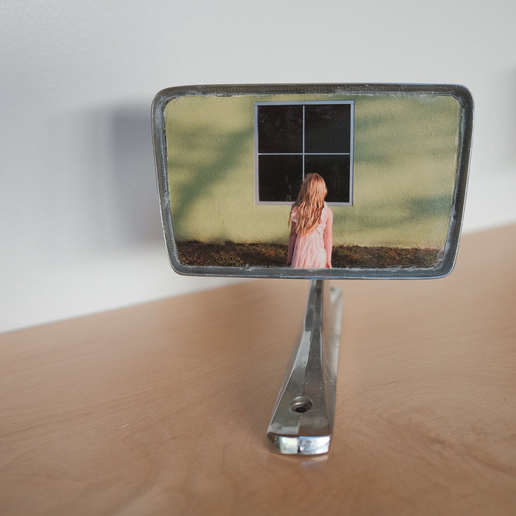 girl at window