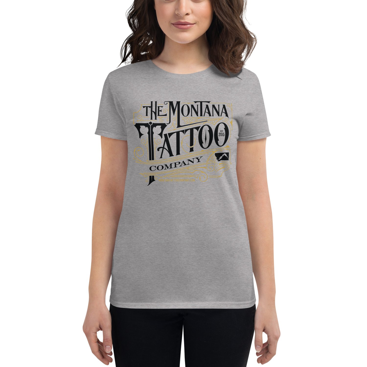 ånd Tanzania Tilbageholde Montana Tattoo Company Women's short sleeve t-shirt — Montana Tattoo Company