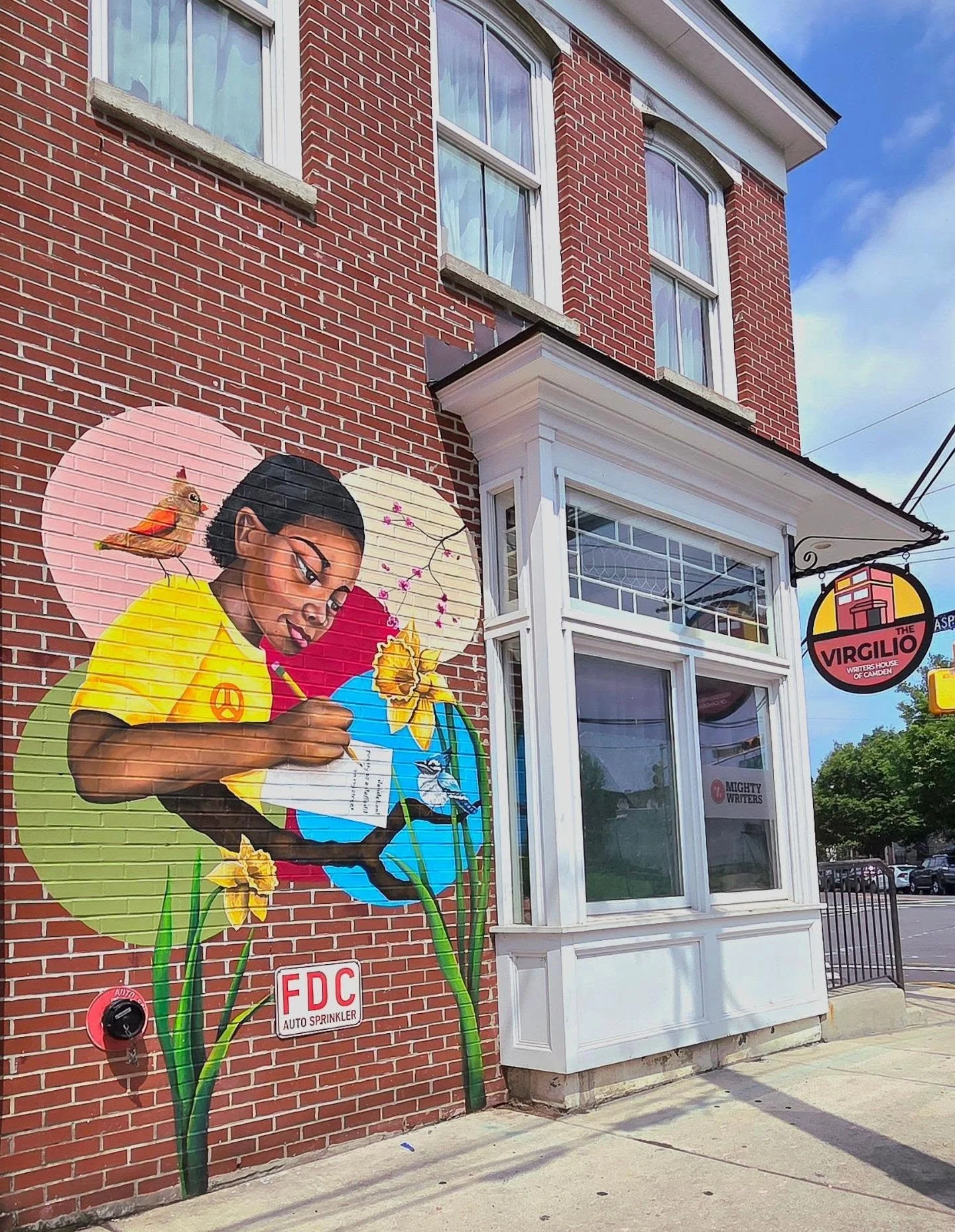 "Artists don't just reflect the world; they help shape it" - recent @obamafoundation post

I was recently commissioned to design a mural to be installed out in front of Nick Virgilio Haiku Association and Writers House in Camden, NJ | @nick
