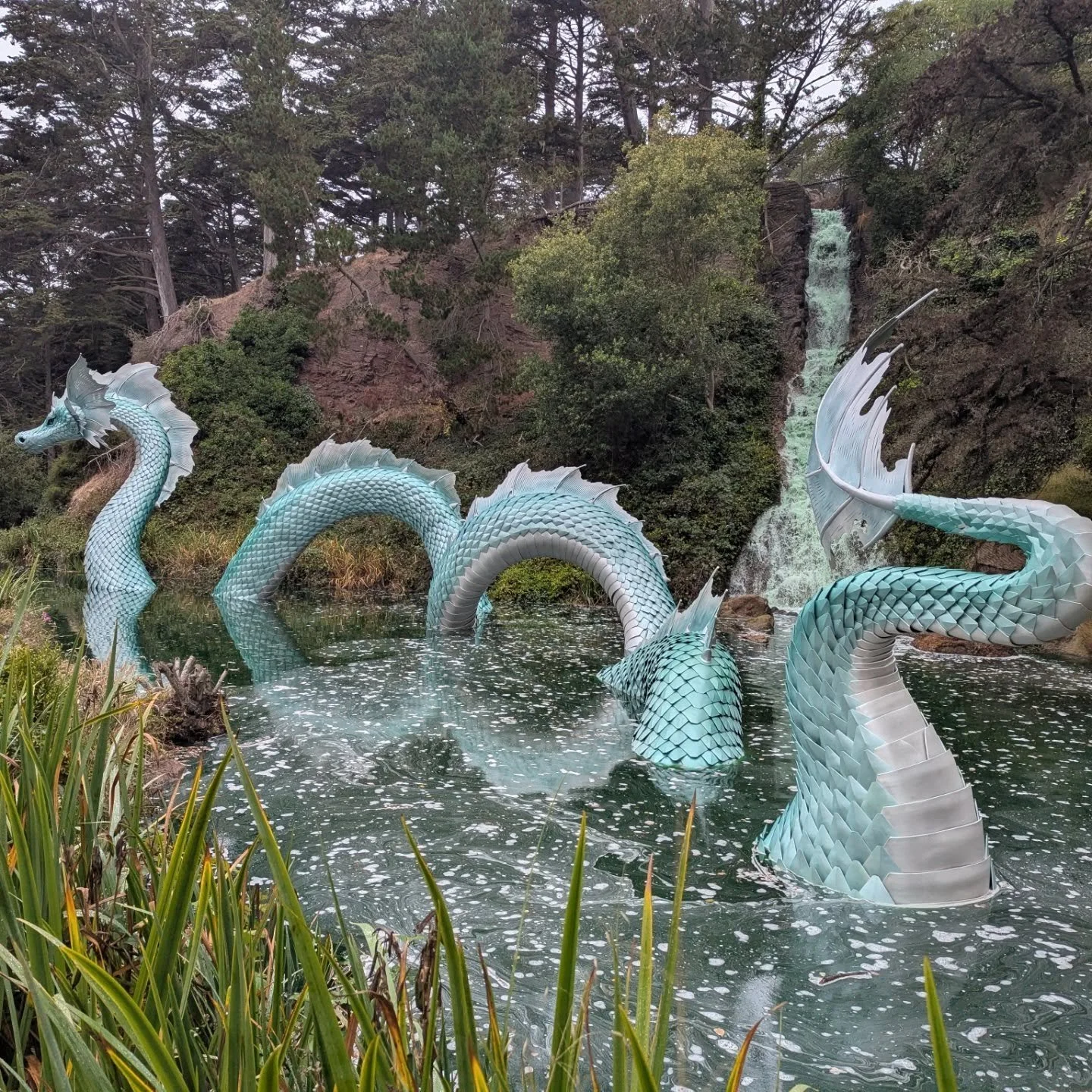 Go see @naga_and_the_captainess in person! He’s traveled from the East Bay to Burning Man, to Petaluma, and now lives at Rainbow Falls in Golden Gate Park.
We’re so grateful to have played a role in helping Naga come to life.
Massive re