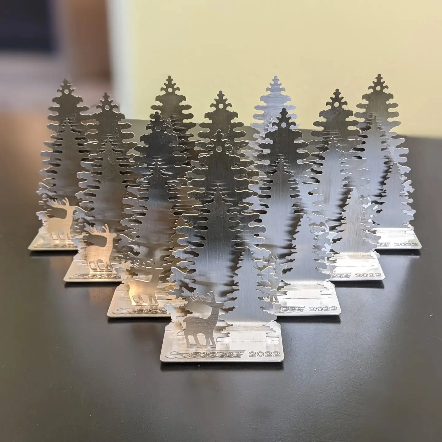 Ornament production has commenced.