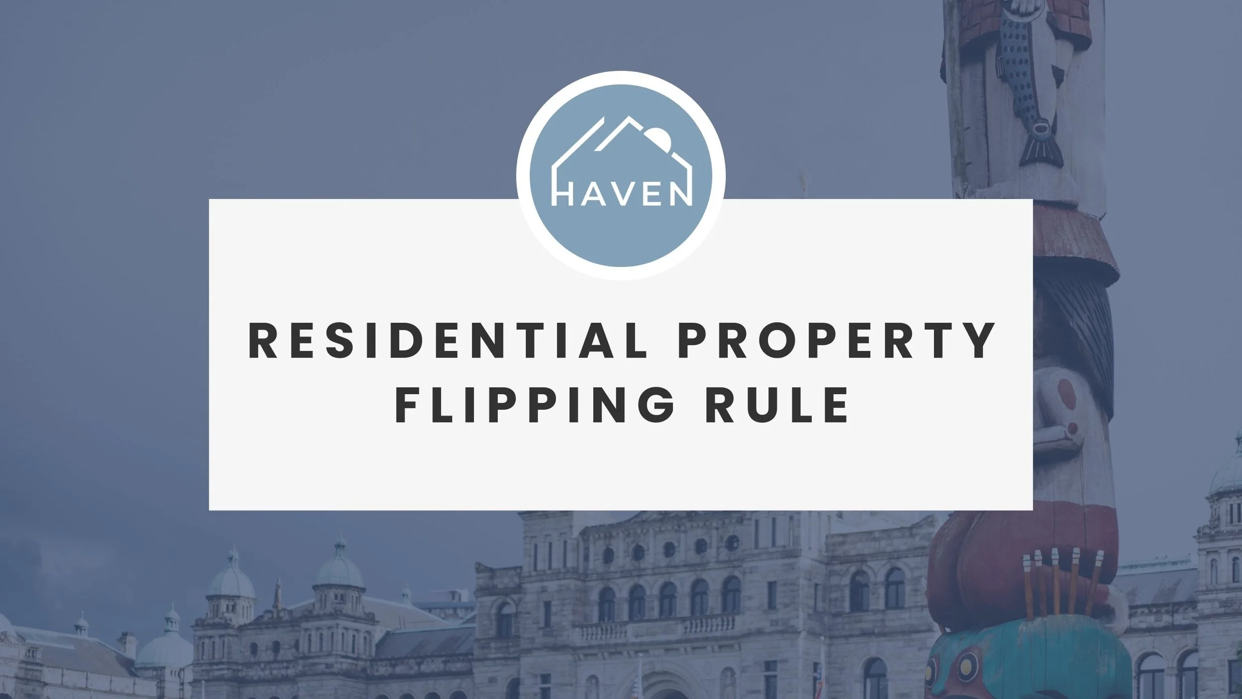 RESIDENTIAL PROPERTY FLIPPING RULE