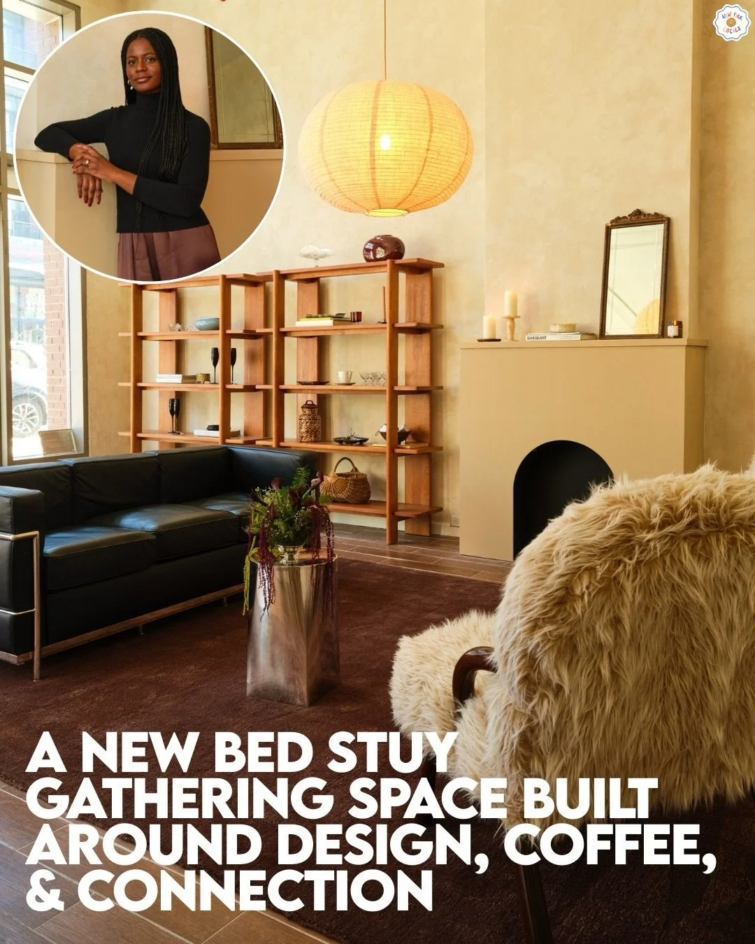 Apartment Ra&rsquo;el (@apartmentrael.nyc) sits quietly in Bed Stuy, inviting people in not just to shop or grab a coffee, but to stay awhile. 🤝 Designed as a lived in loft rather than a traditional storefront, the space brings together thoughtfully