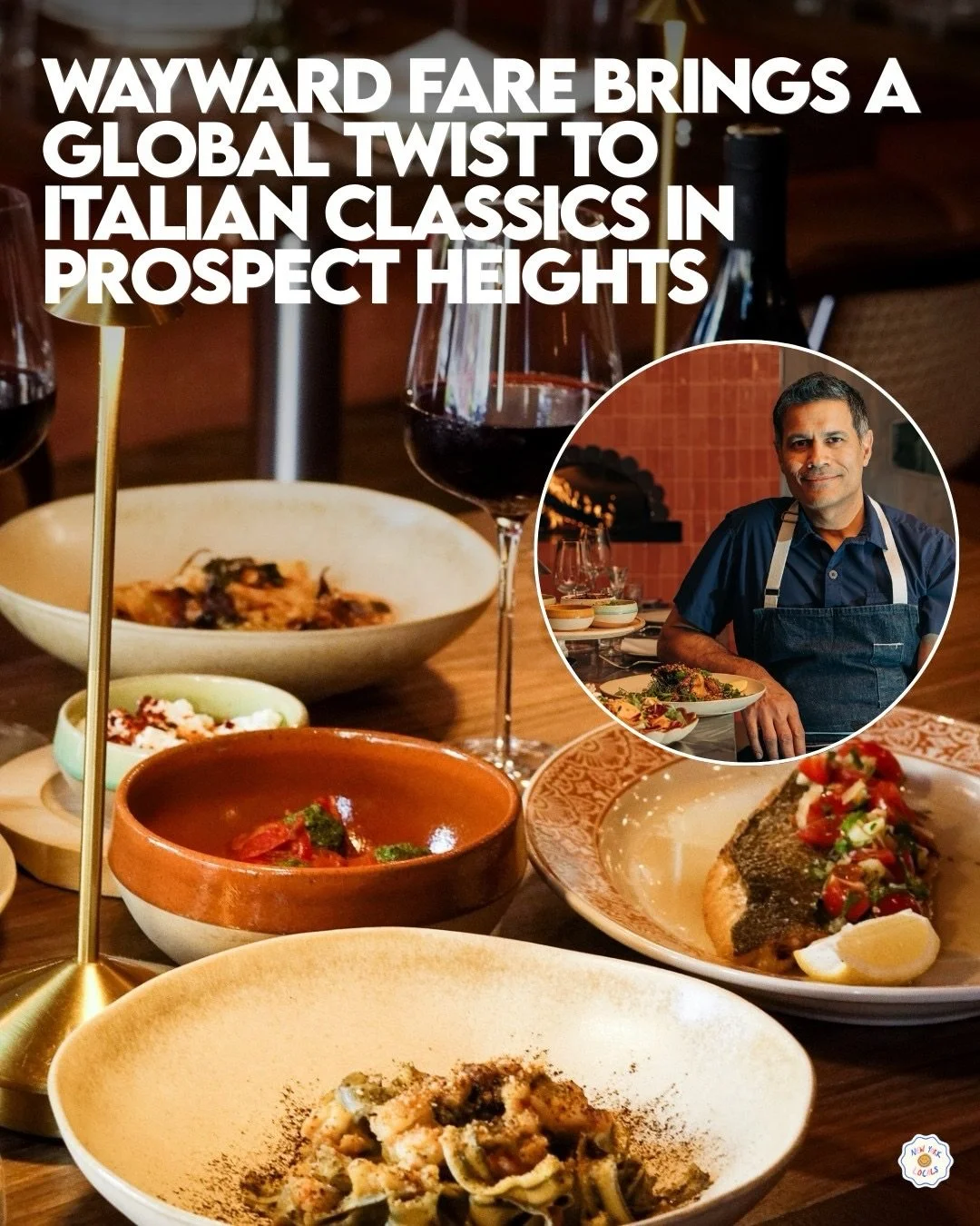 Wayward Fare (@waywardfarebk) brings a warm and inviting dining experience to the heart of Prospect Heights. 🍽️

Led by Chef Akhtar Nawab (@chefakhtar), the menu takes inspiration from Italian classics while weaving in personal touches shaped by his
