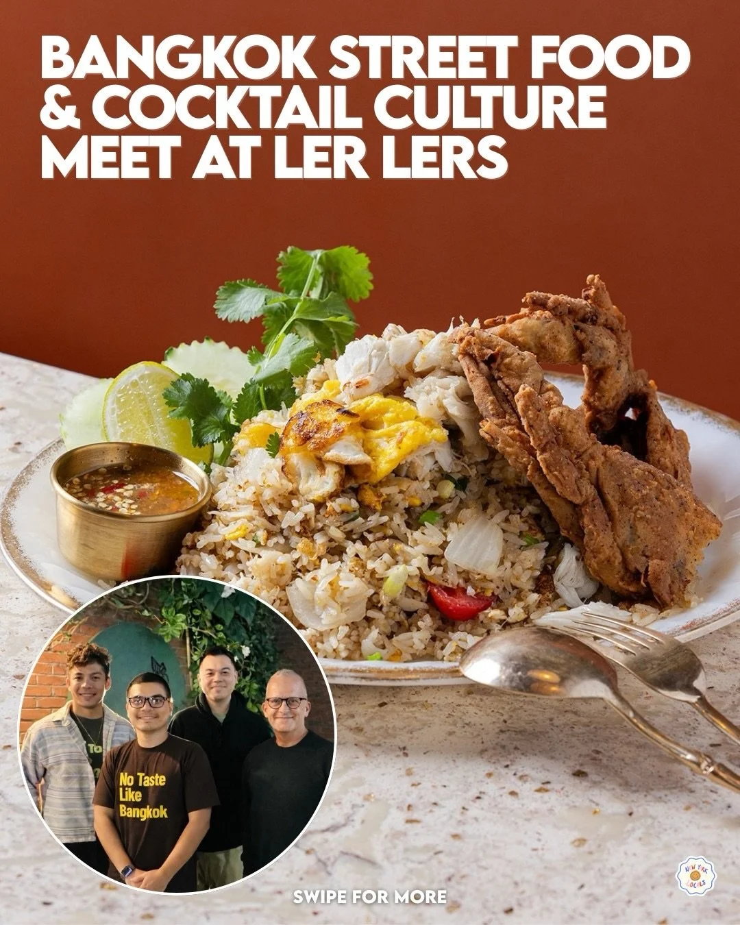 ✨Enter giveaway to win a $100 gift card to @lerlersnyc ✨

Ler Lers (@lerlersnyc), which means &ldquo;Beyond Excellent,&rdquo; was founded by longtime friends who spent nearly two decades working together in the restaurant industry before opening a pl
