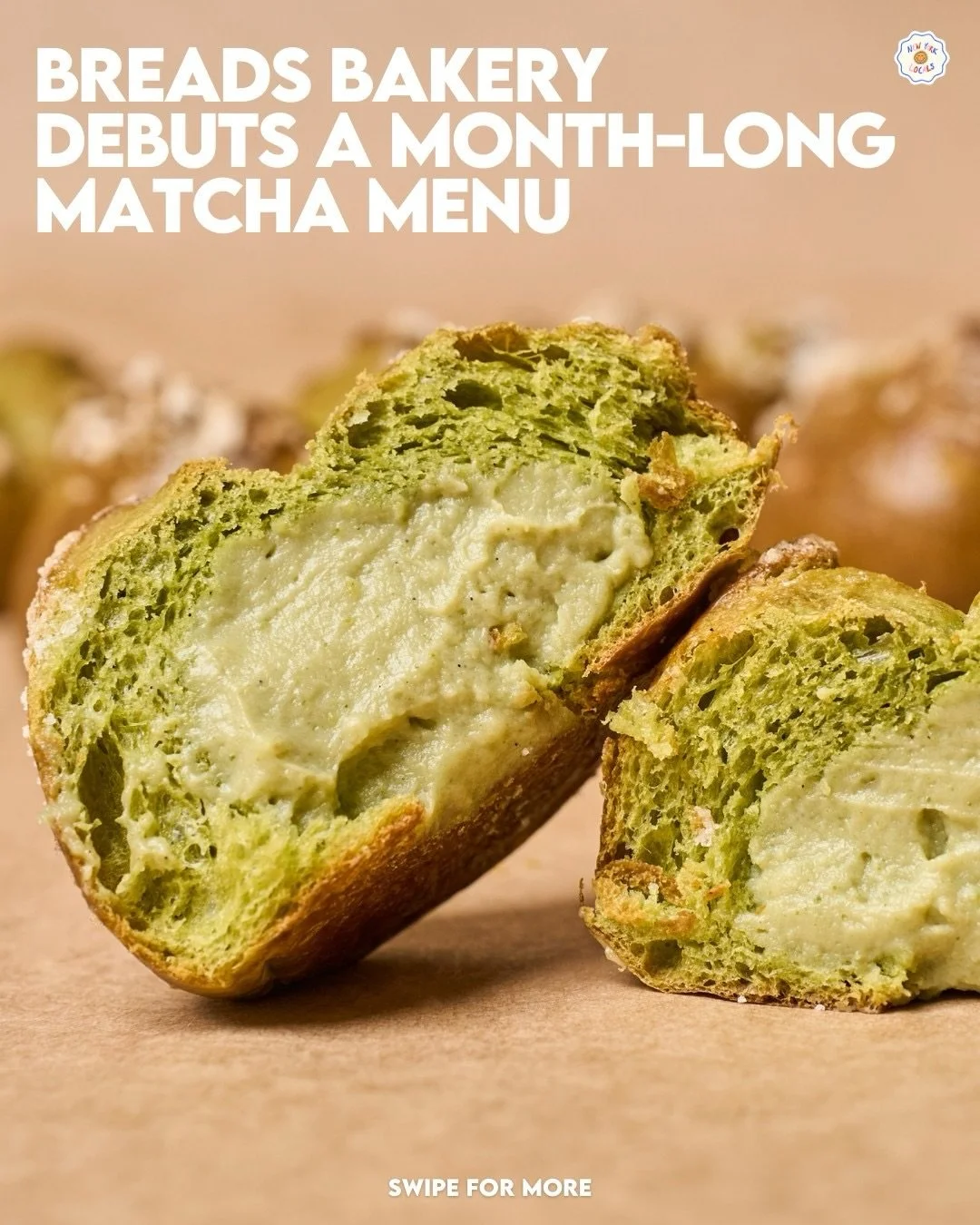Breads Bakery is going all in on matcha this March with its first annual &ldquo;Matcha Madness,&rdquo; running through March 31st. 🍵

From matcha rugelach and brioche buns to Basque cheesecake and handcrafted lattes, it&rsquo;s a limited-time lineup