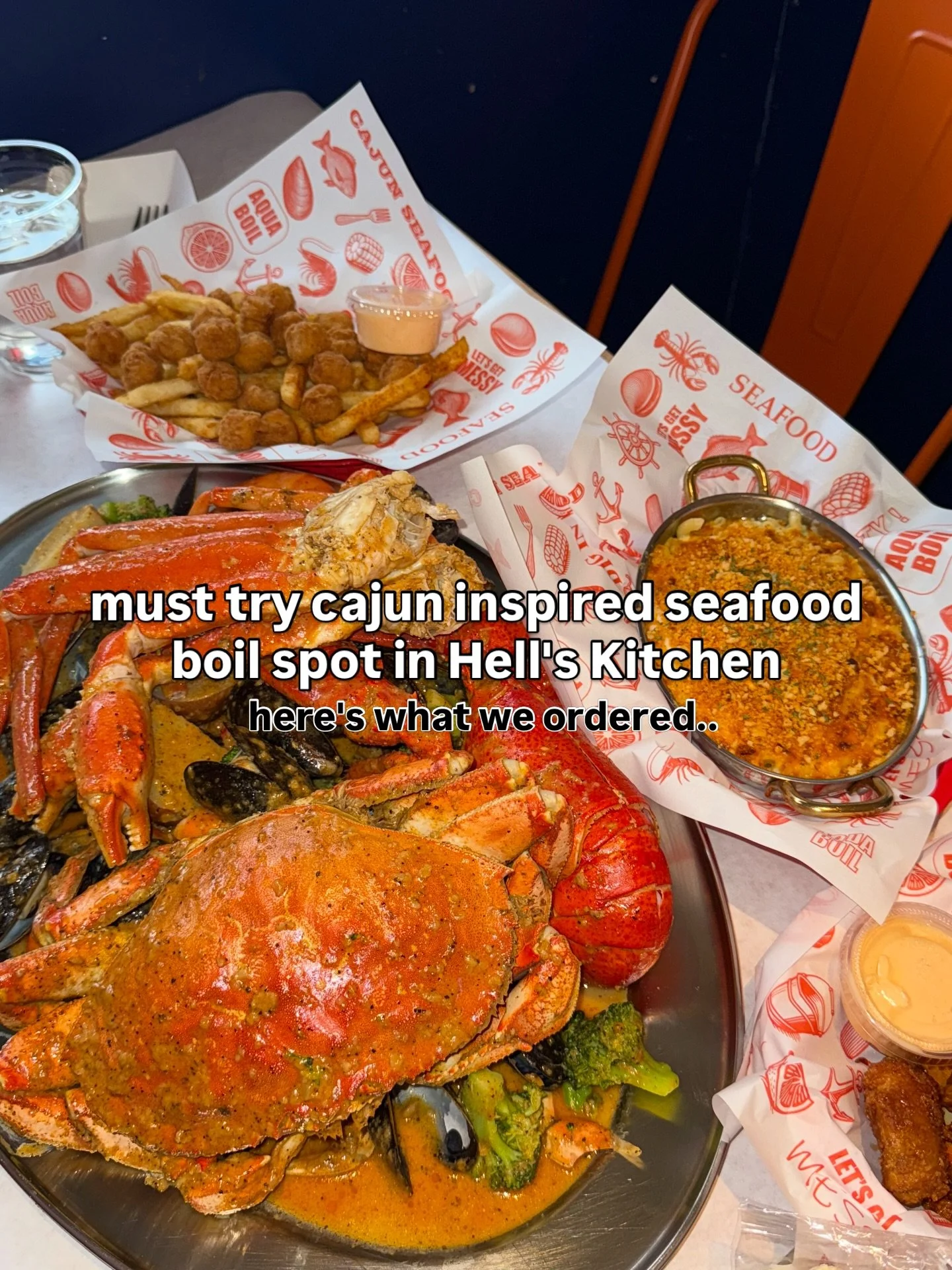 If you&rsquo;re a seafood lover this one&rsquo;s for you! @aquaboilnyc is serving up some of the most delicious Cajun inspired boils in the city. Pro tip &mdash; get the Mad Ocean Combo!!!

📍750 9th Ave, Hell&rsquo;s Kitchen

#newyorklocals