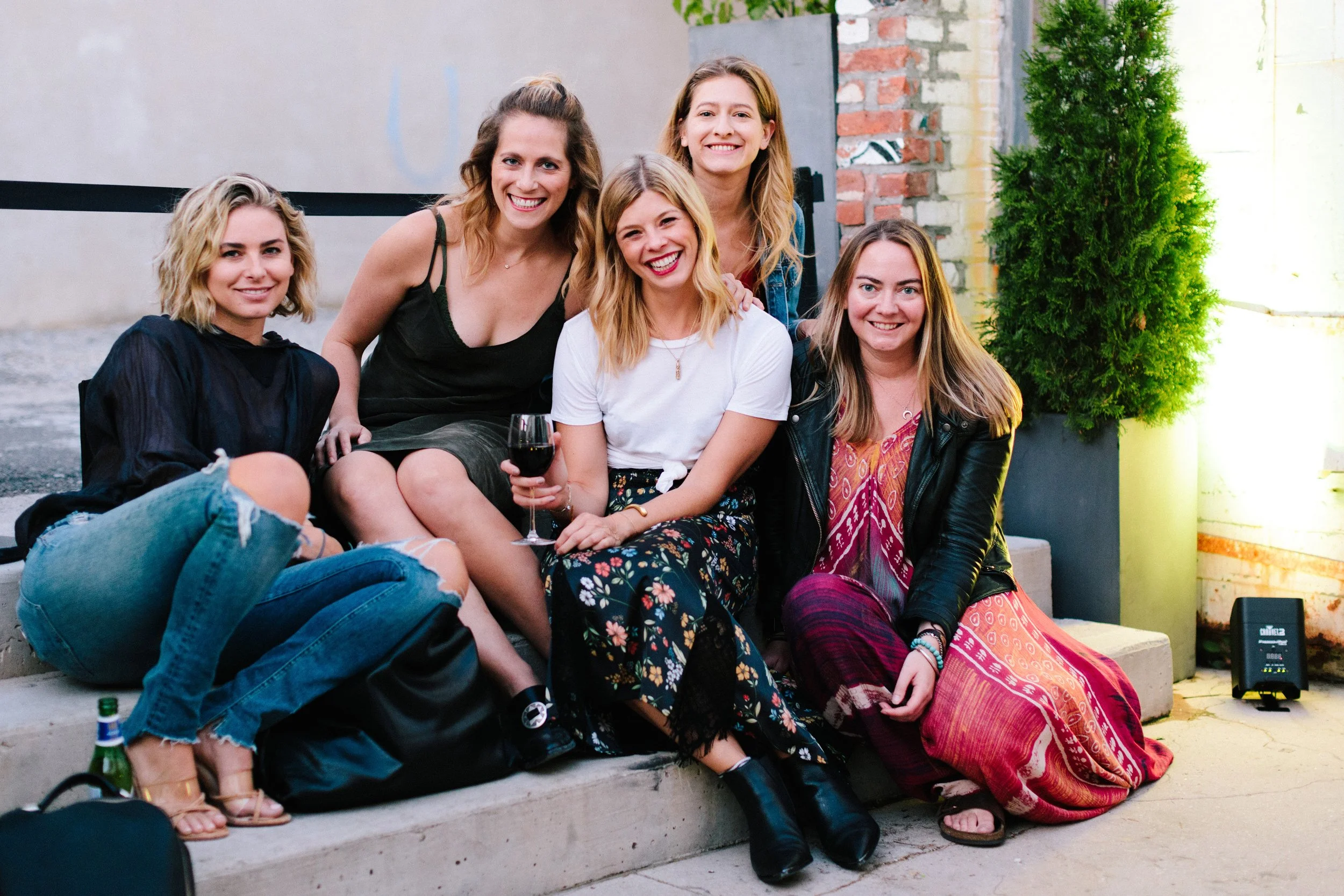 Summit community dinner event in Brooklyn, New York bringing together diverse makers and holistic leaders.