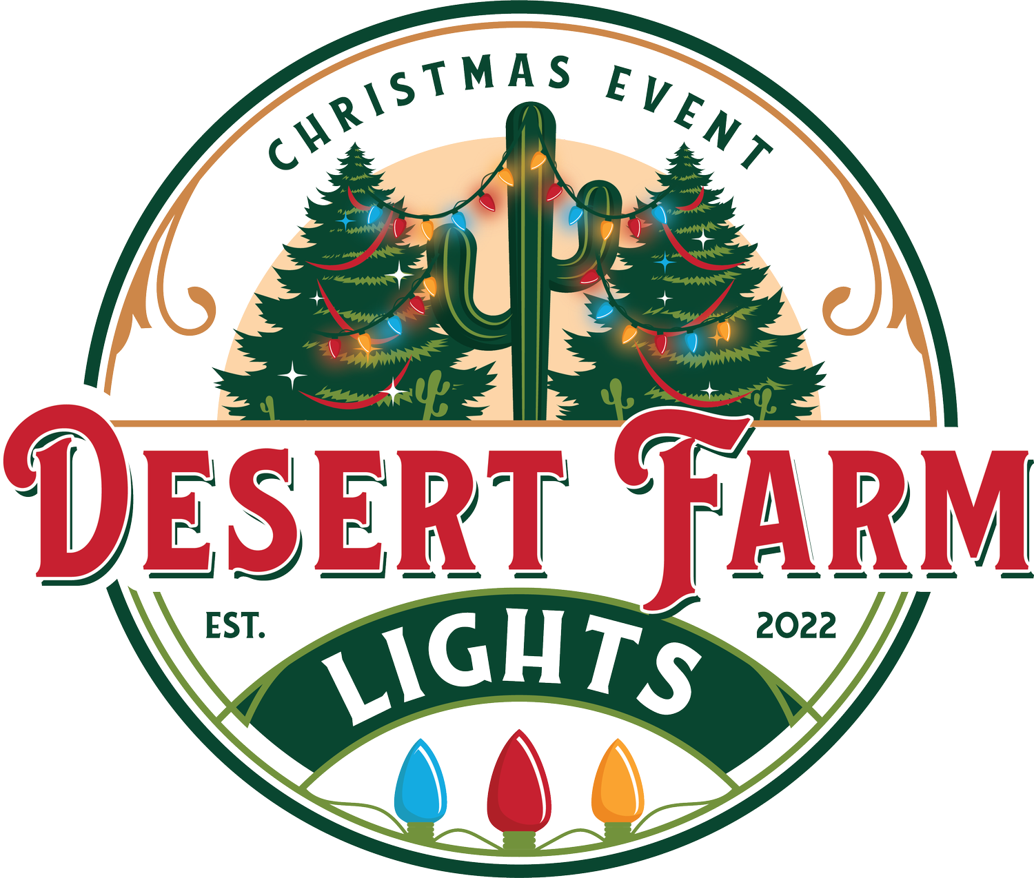 Desert Farm Lights