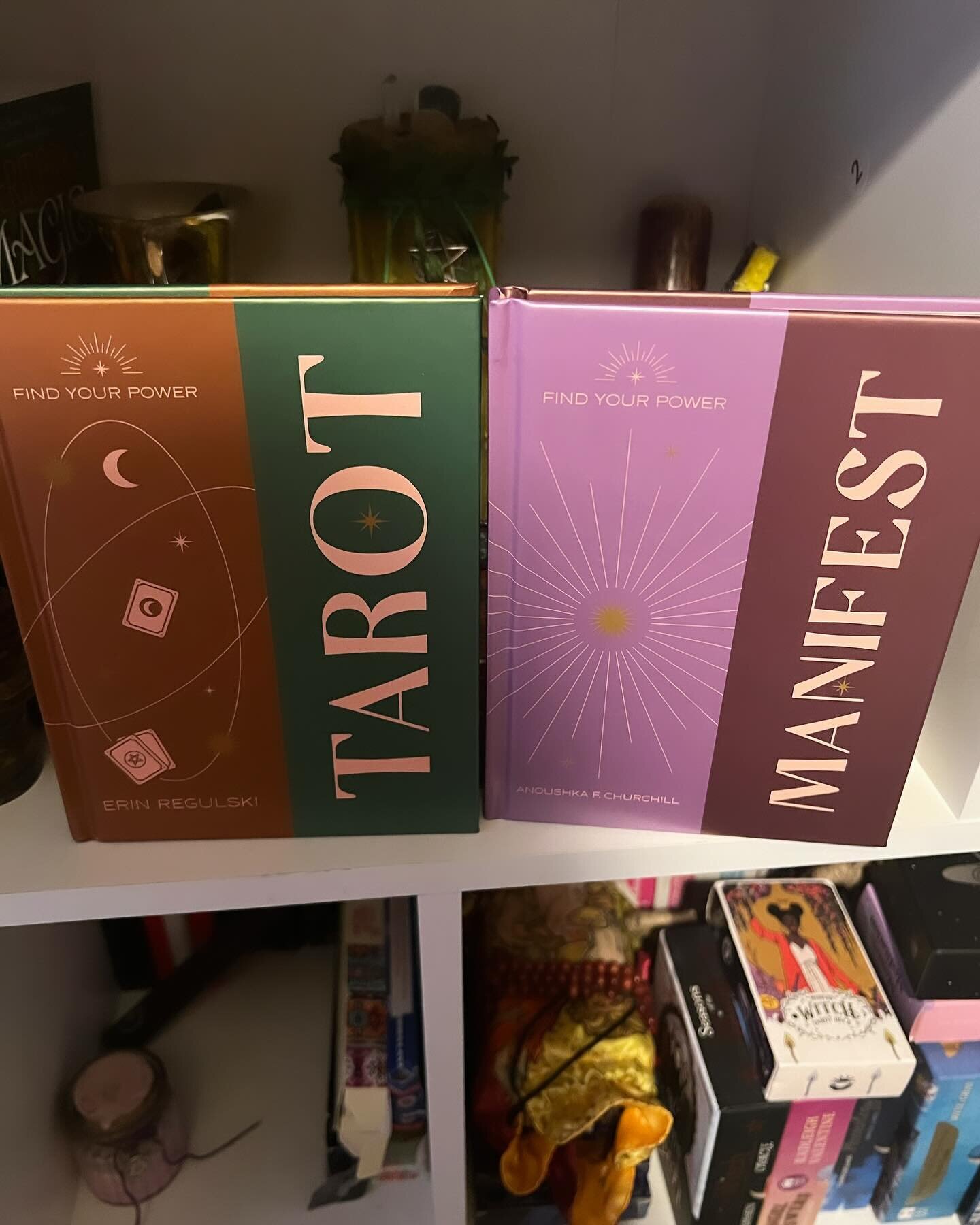 Birthday present from @abbiemegannn @abbierobertts. Love them #tarot #tarotbooks #tarotreader #divination #manifestation #witchesofinstagram