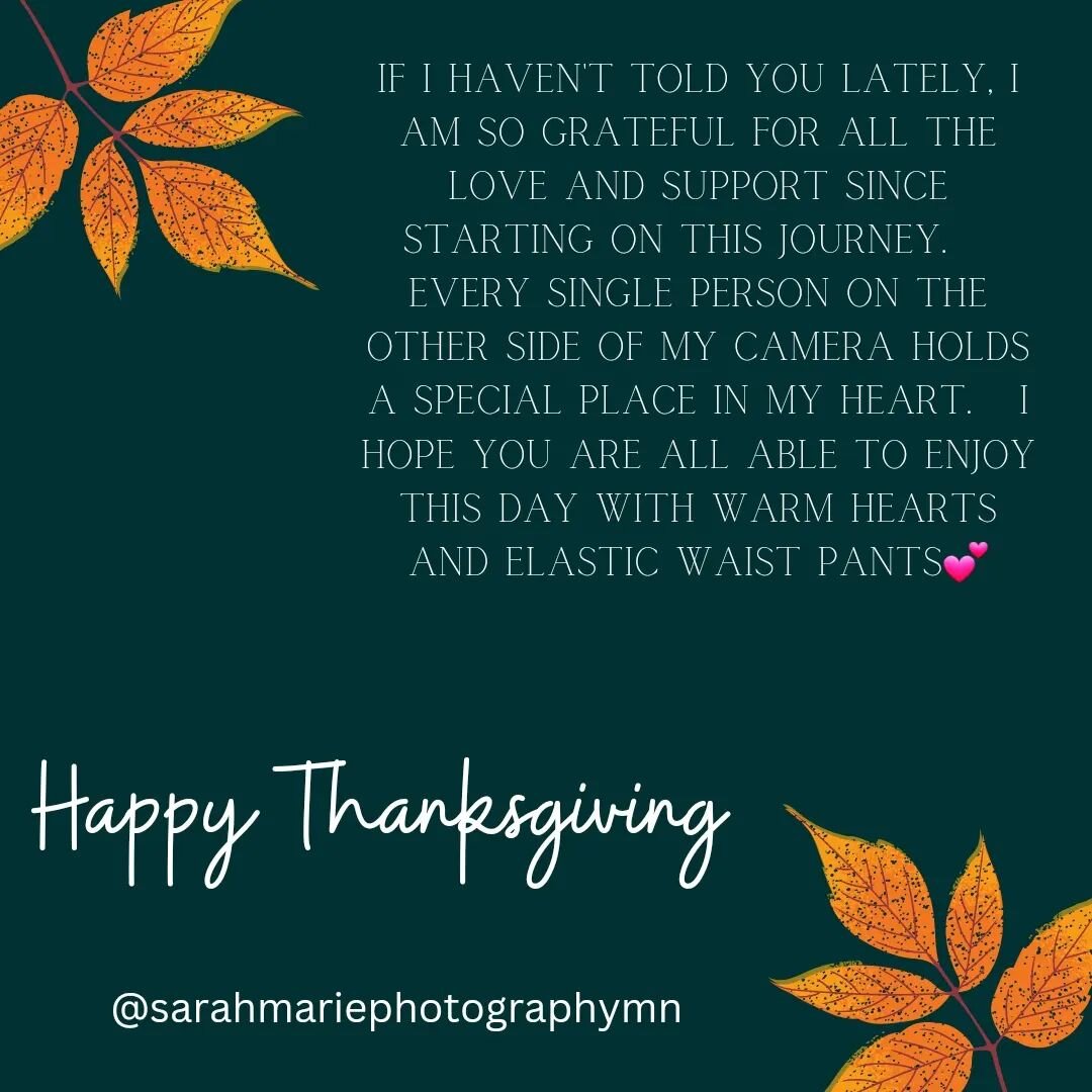 Happy Thanksgiving everyone 💕
